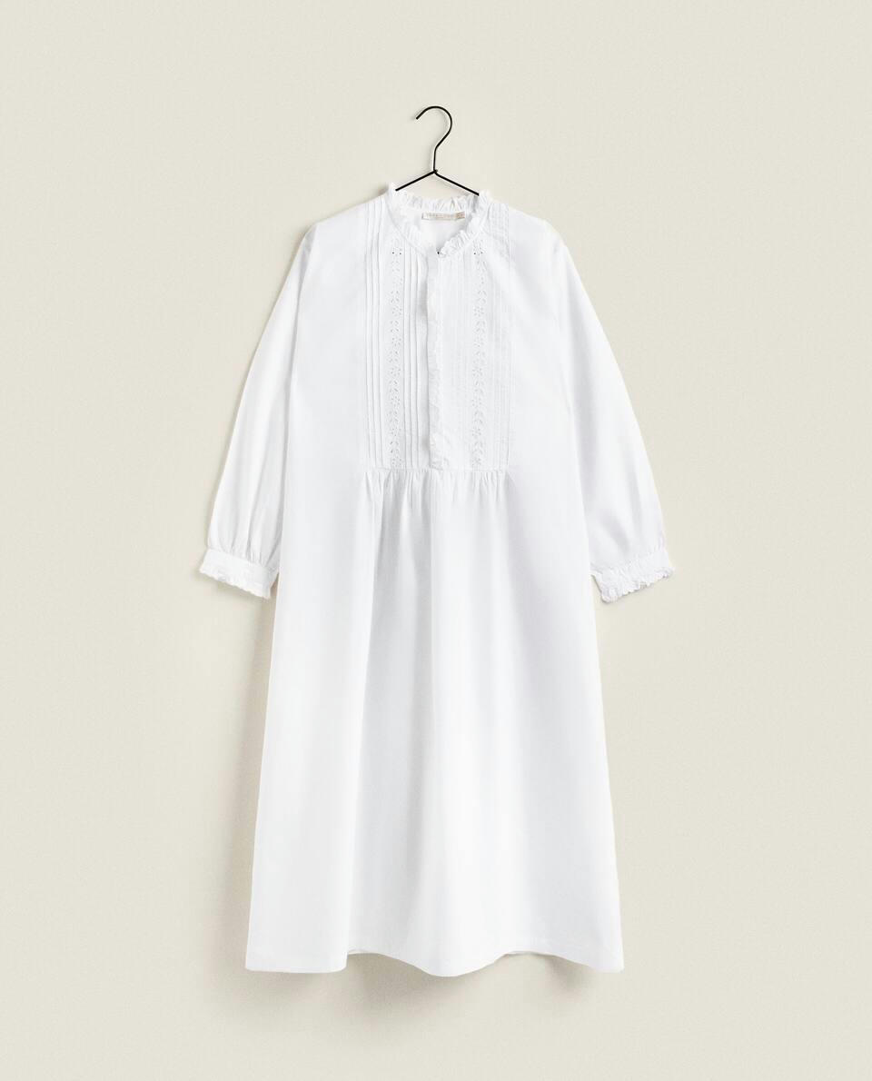 EMBROIDERED NIGHTDRESS