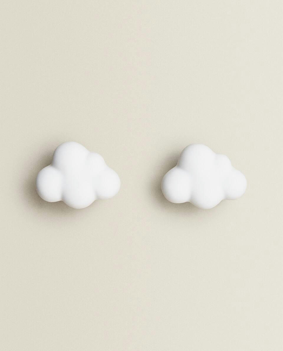 CLOUD DOOR KNOB (PACK OF 2)