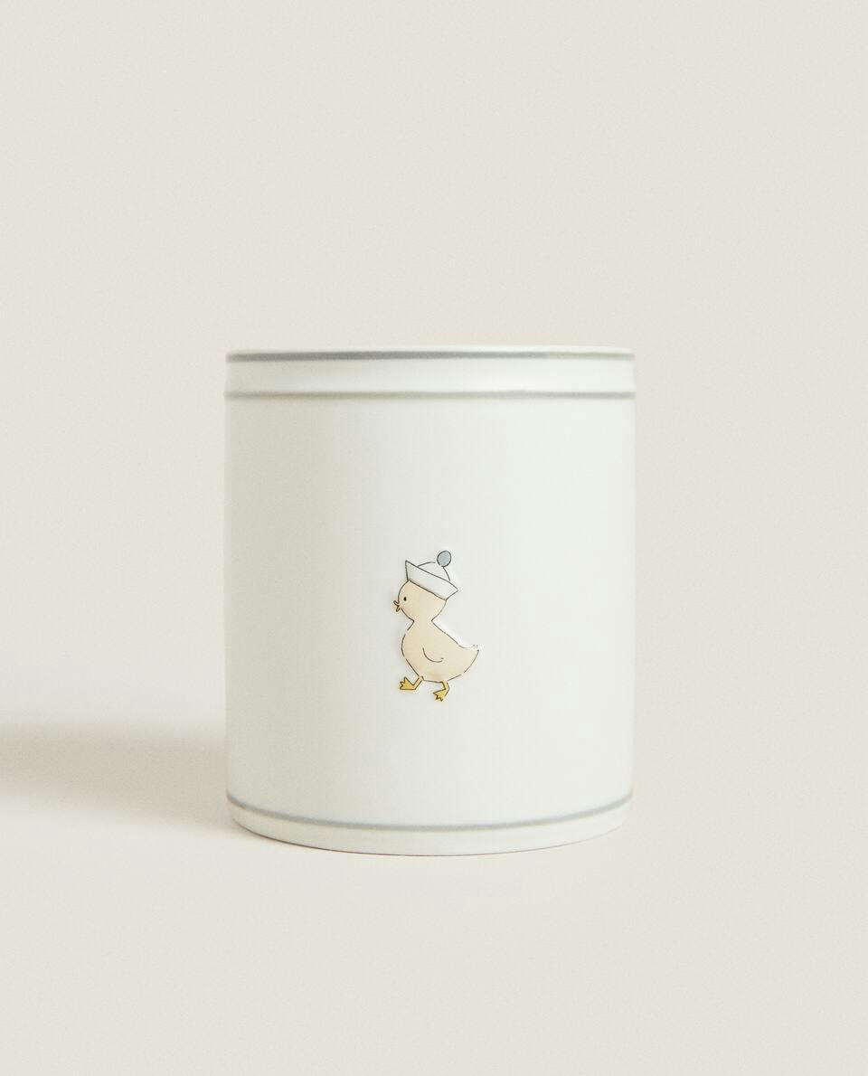 DUCKLING CERAMIC TUMBLER