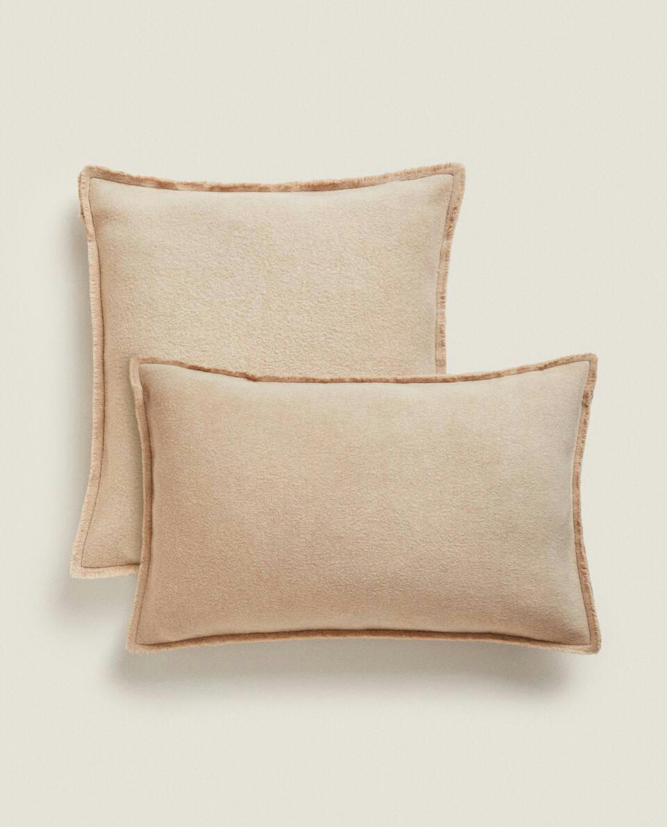 WOOL AND SILK CUSHION COVER X STUDIO NICHOLSON