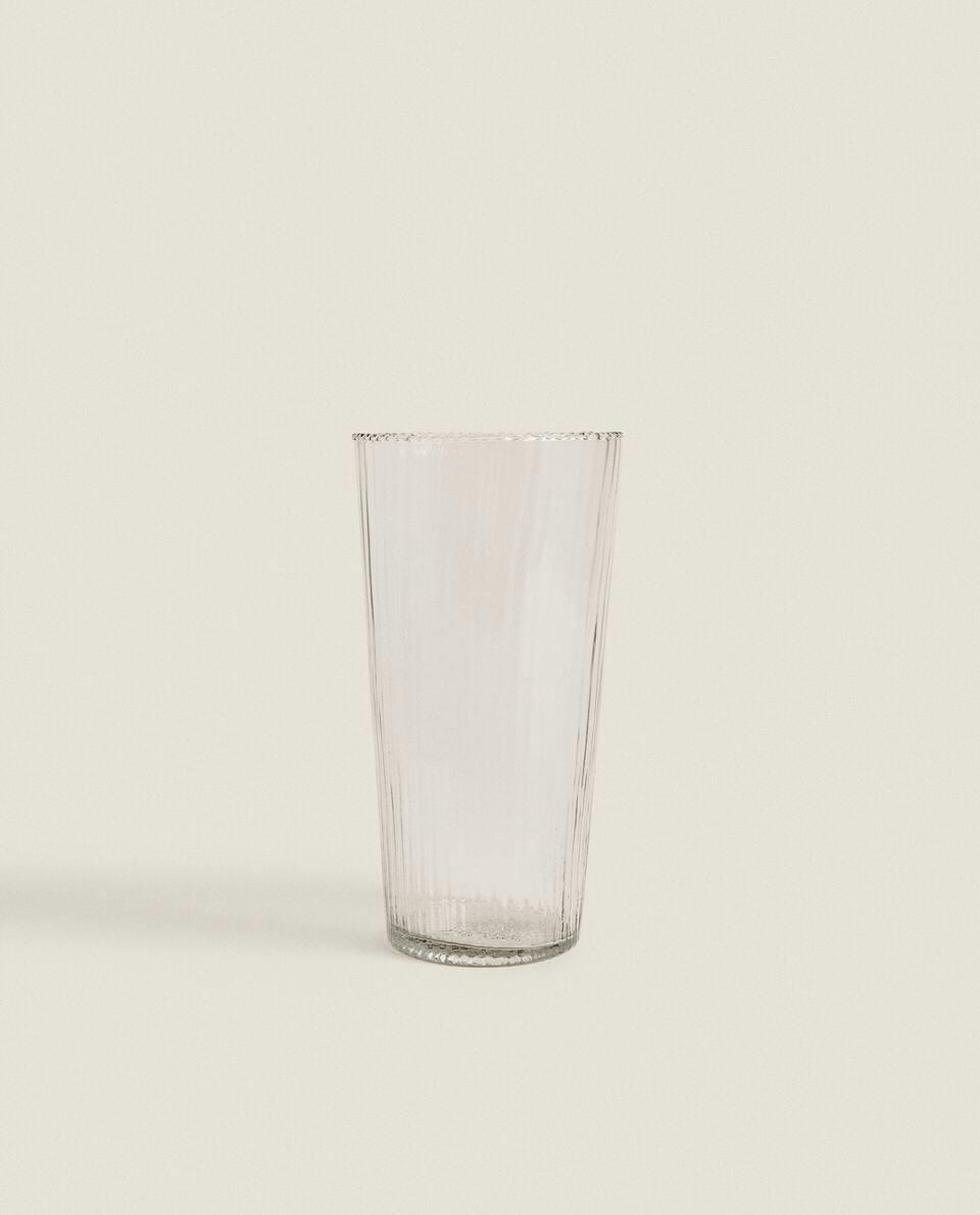 THICK GLASS VASE