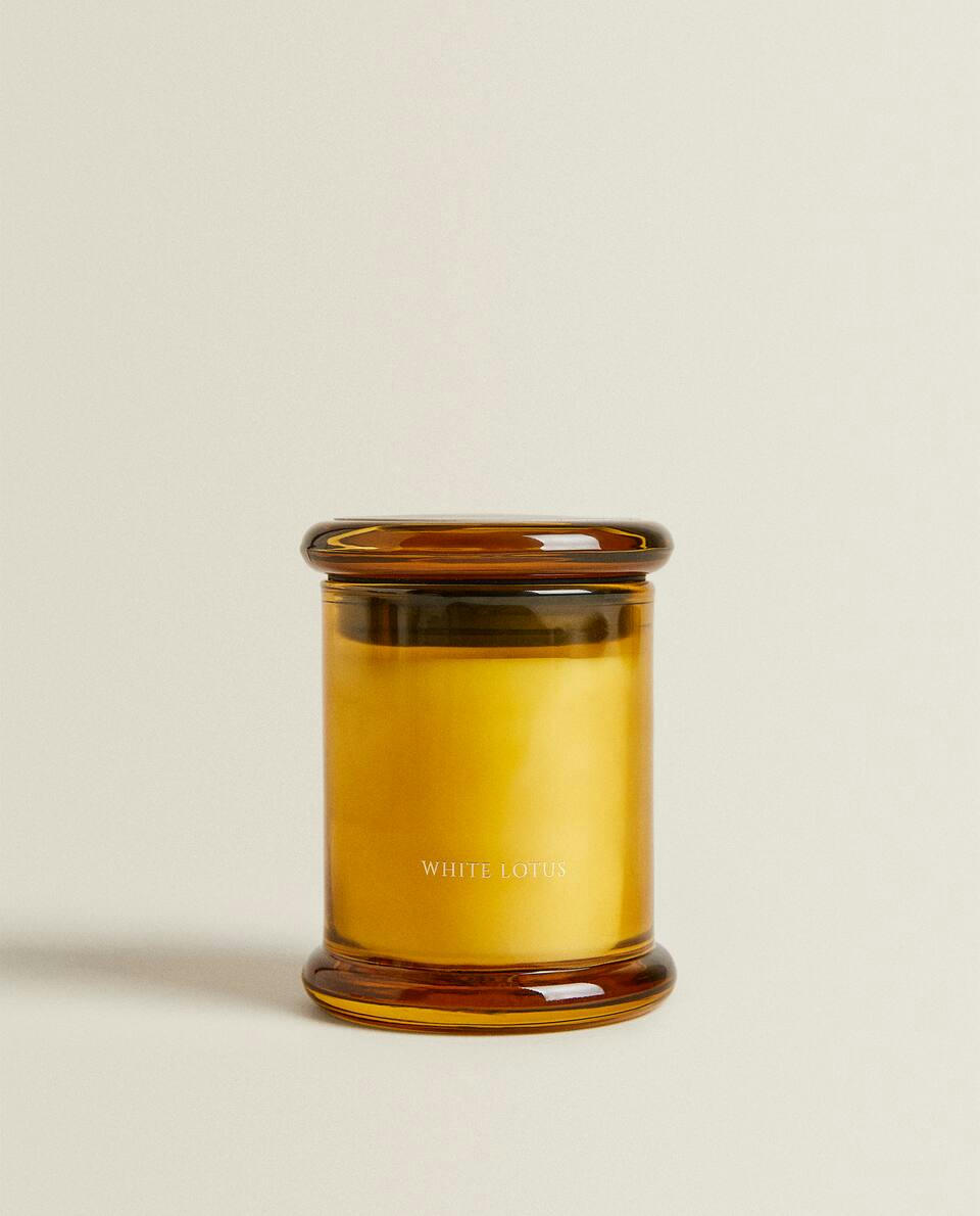 WHITE LOTUS SCENTED CANDLES
