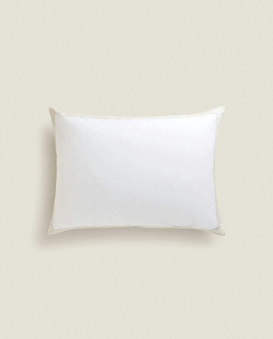 XXL LINEN-EDGED CUSHION COVER