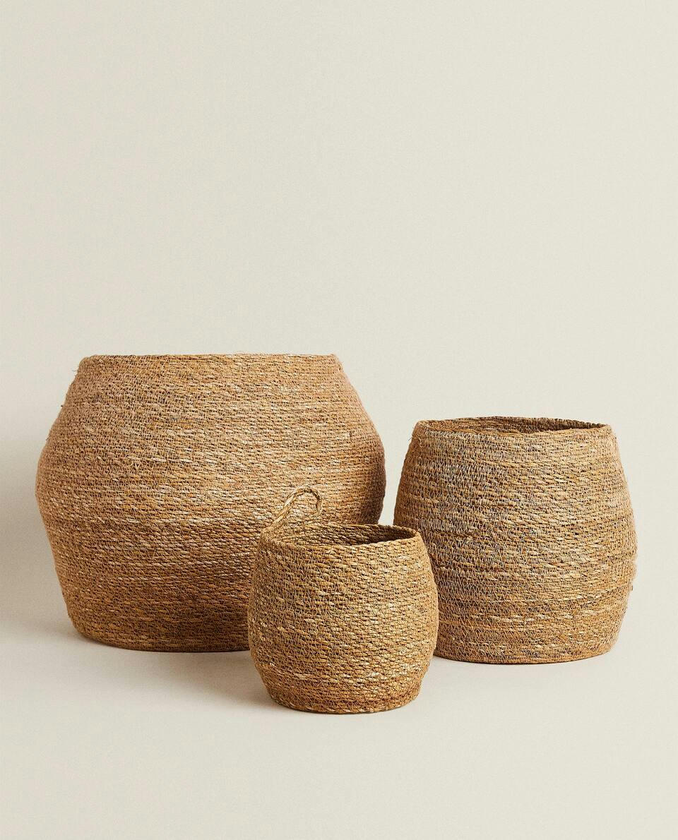 SEAGRASS OVAL BASKET