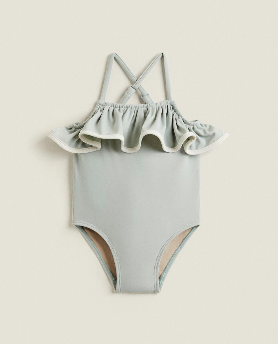 RUFFLED SWIMSUIT
