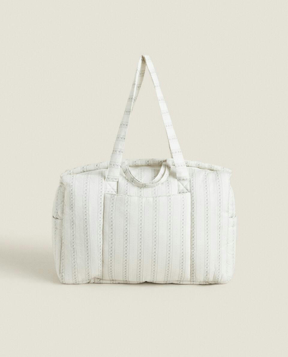 FLORAL PRINT MATERNITY BAG