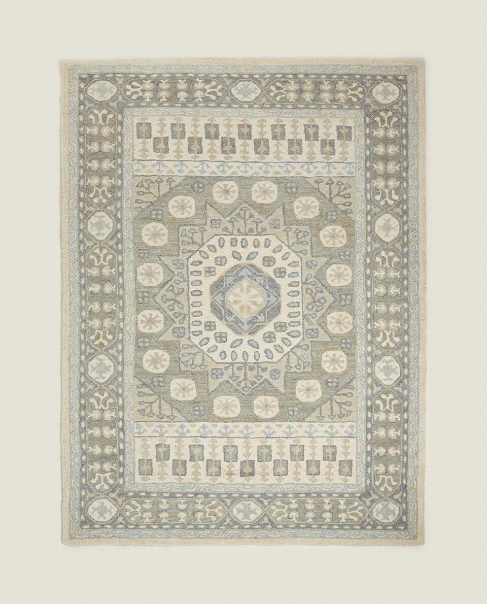 GEOMETRIC WOOL RUG