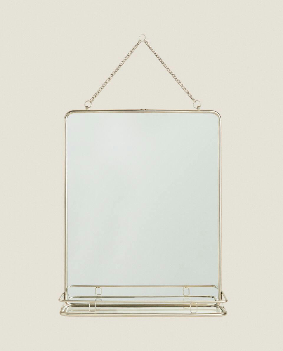 WALL MIRROR WITH CHAIN