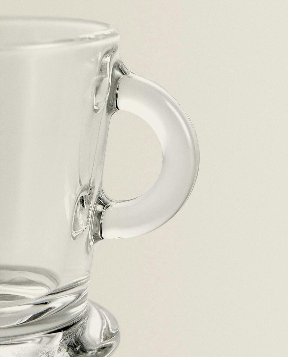 TRANSPARENT GLASS ESPRESSO CUP