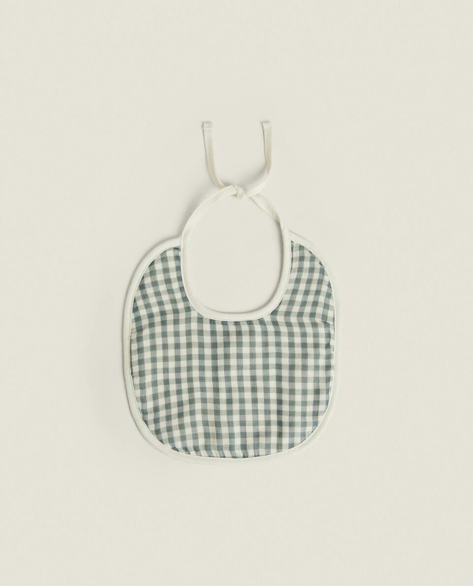 GINGHAM BIB