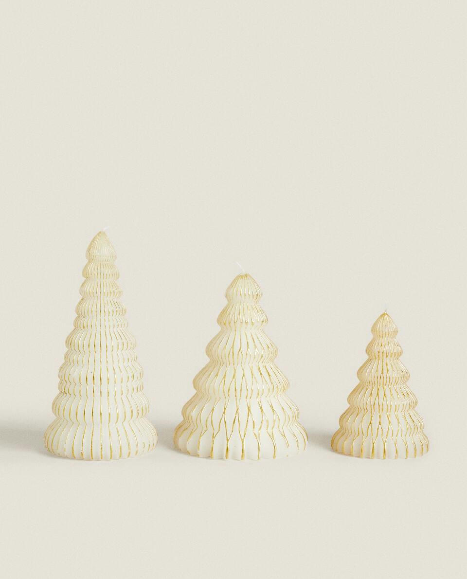 CHRISTMAS TREE CANDLES