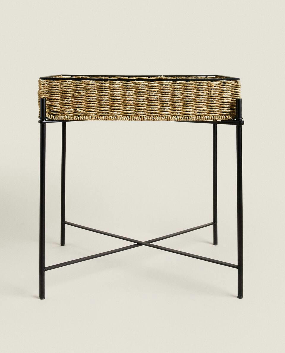 FOLDING SQUARE TRAY TABLE