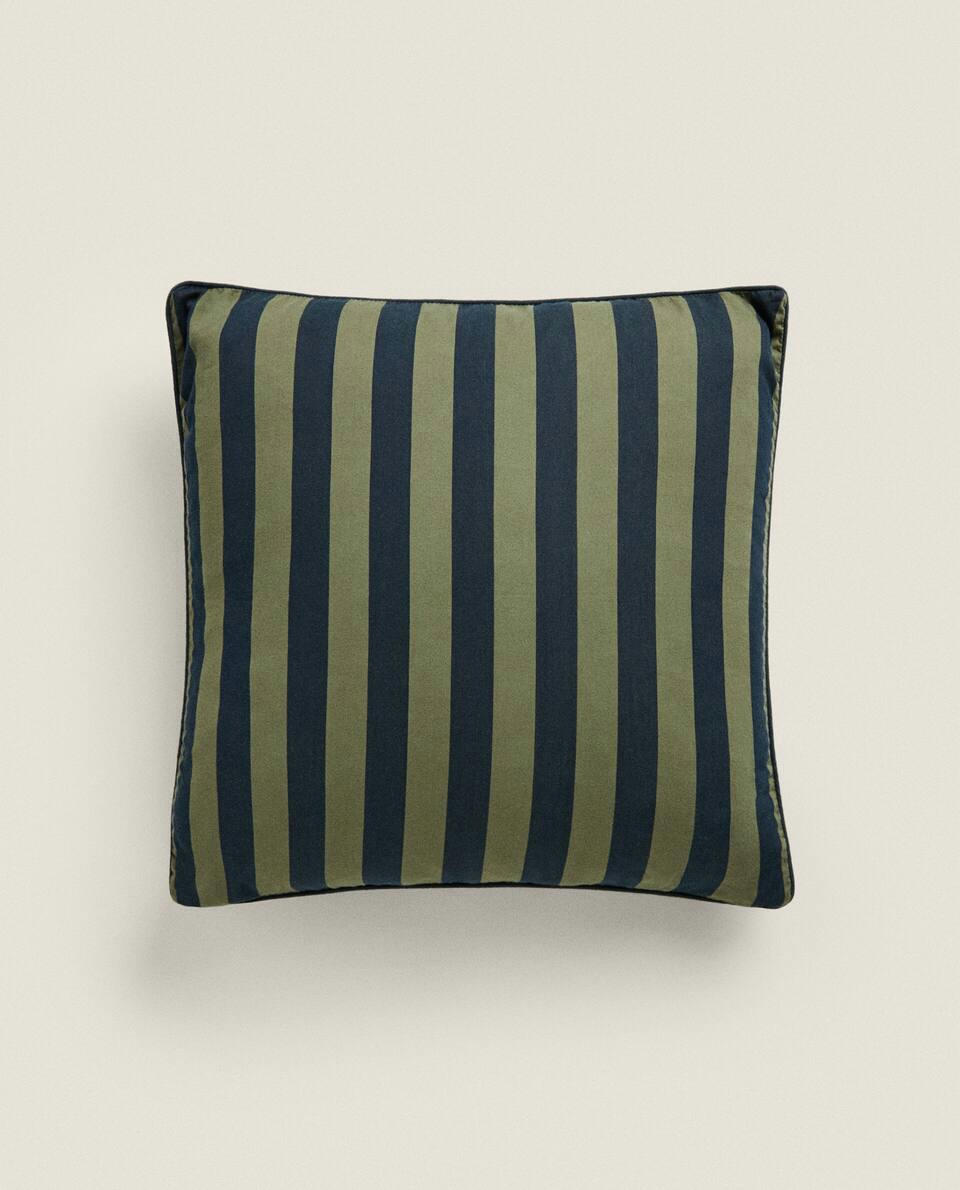 STRIPED CUSHION COVER