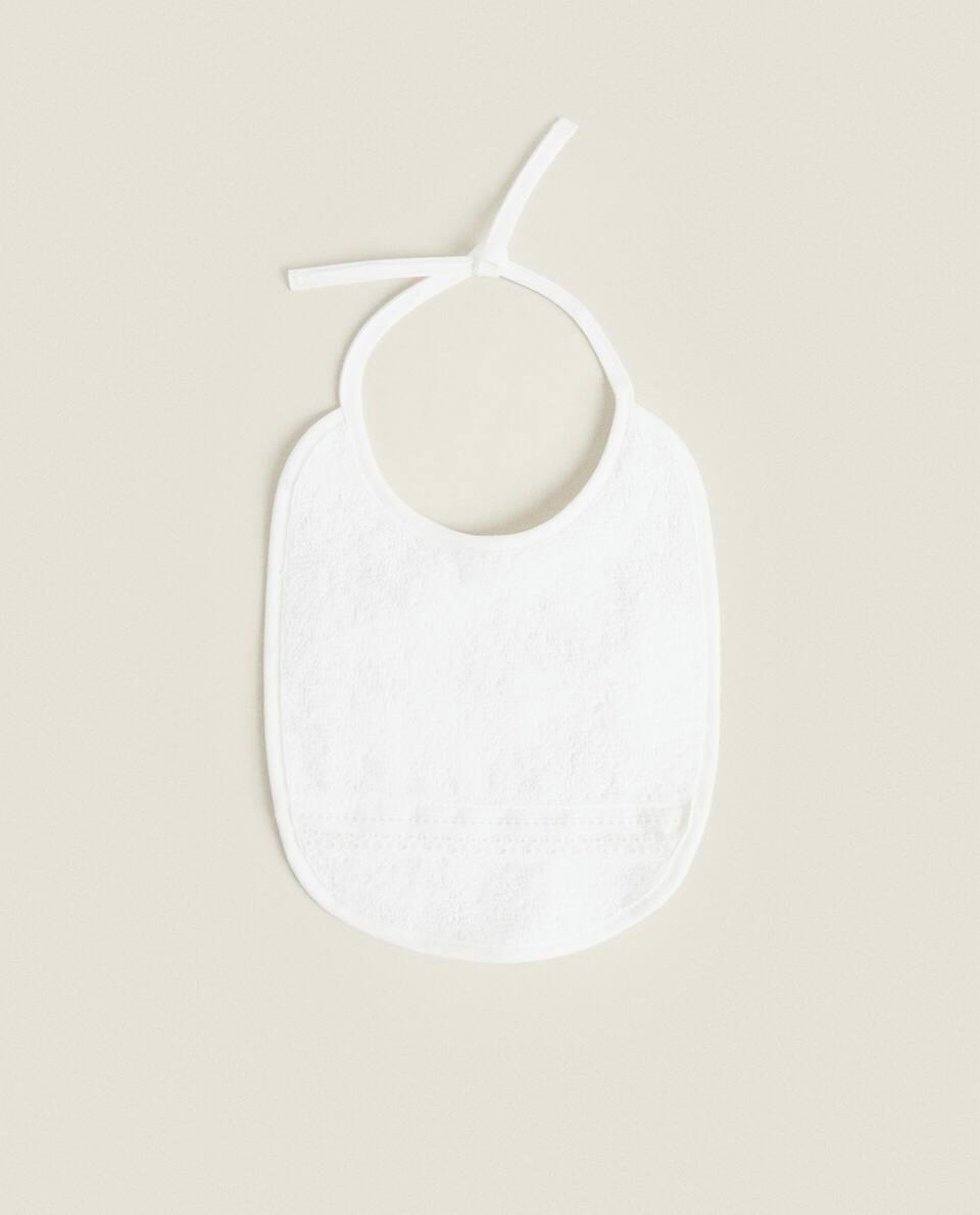 EMBROIDERED BIB
