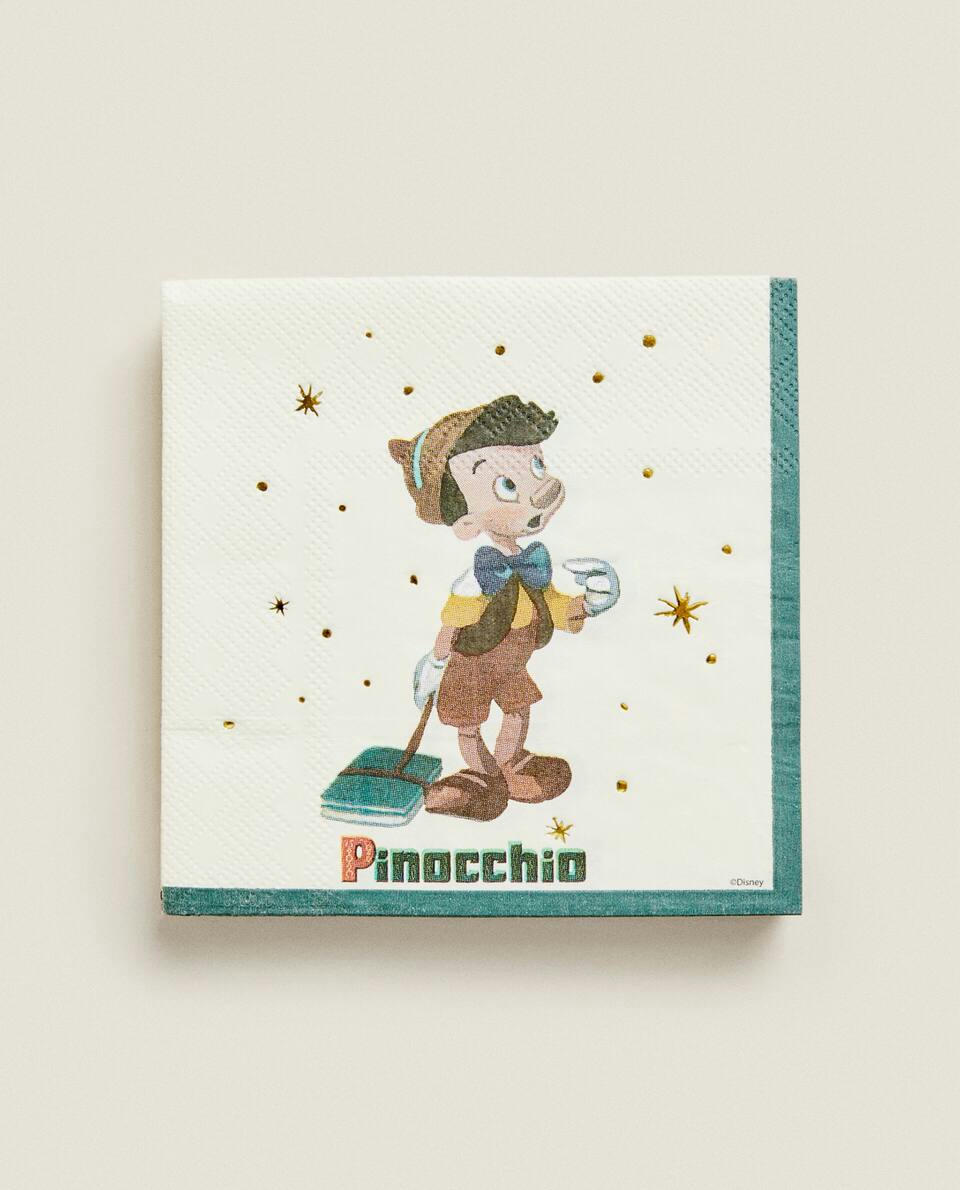 PACK OF CHILDREN’S PINOCCHIO ? DISNEY CHRISTMAS PAPER NAPKINS (PACK OF 20)