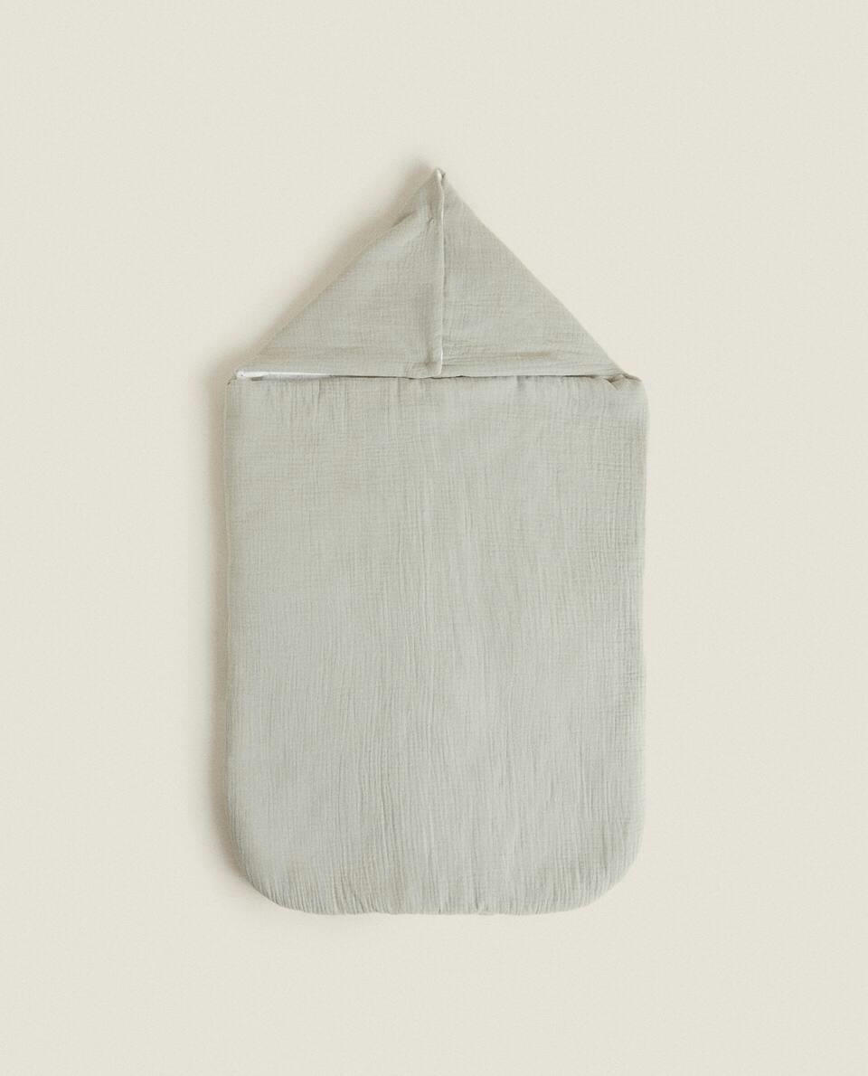 MUSLIN CLOVER CARRYCOT BABY WRAP