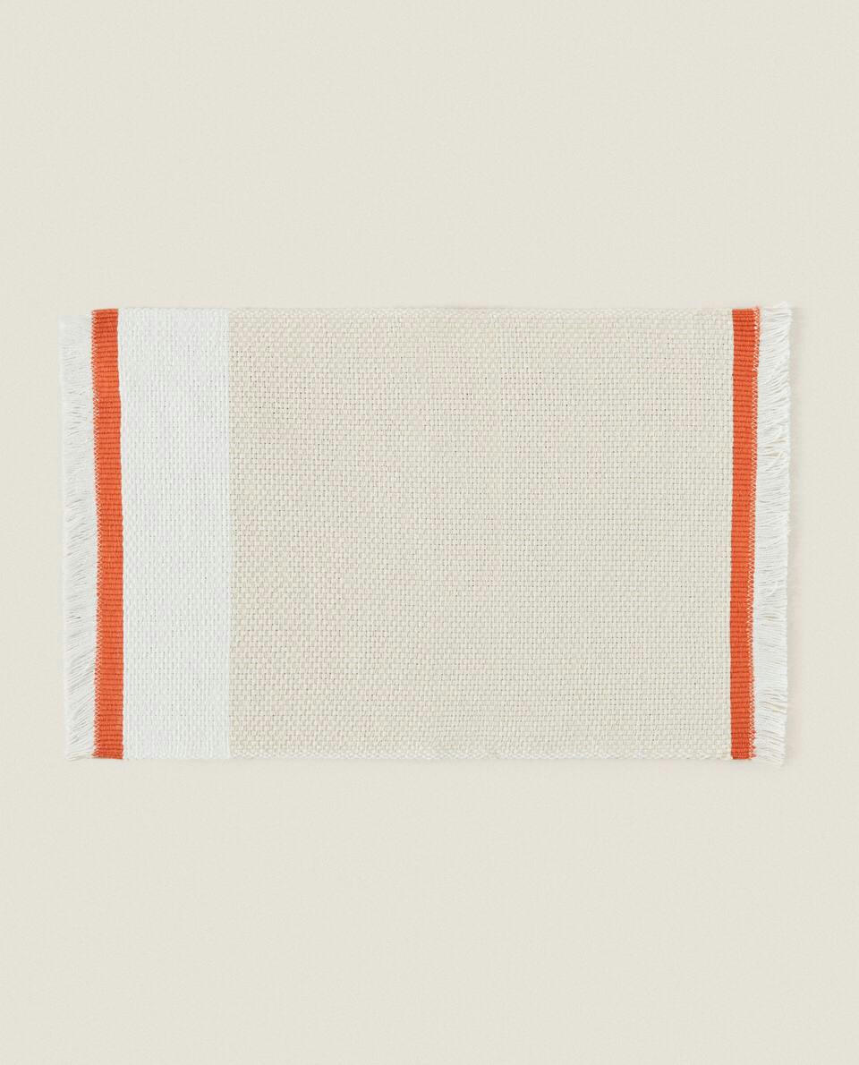 STRIPED COTTON PLACEMAT