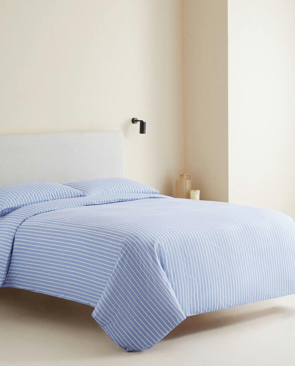 STRIPED DUVET COVER