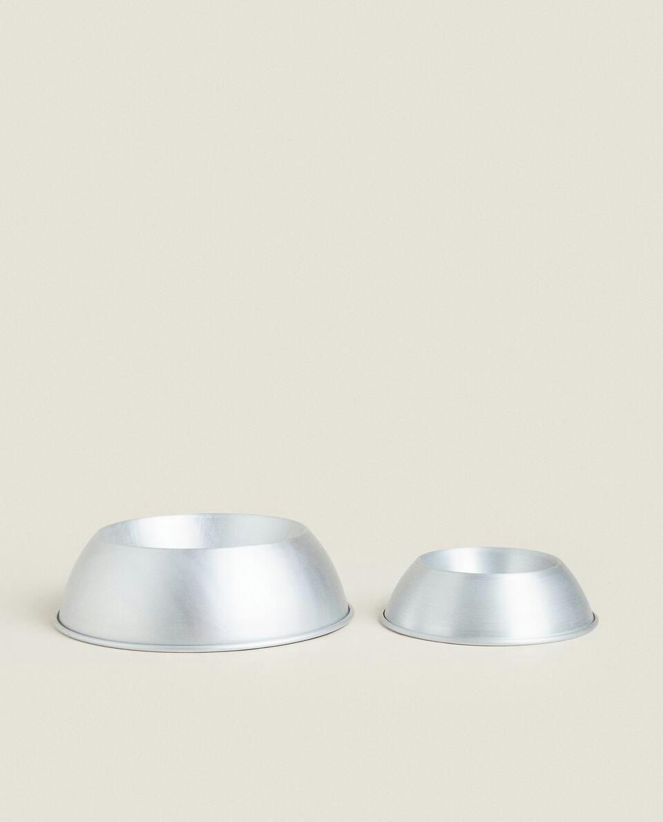 ALUMINIUM PET FOOD BOWL