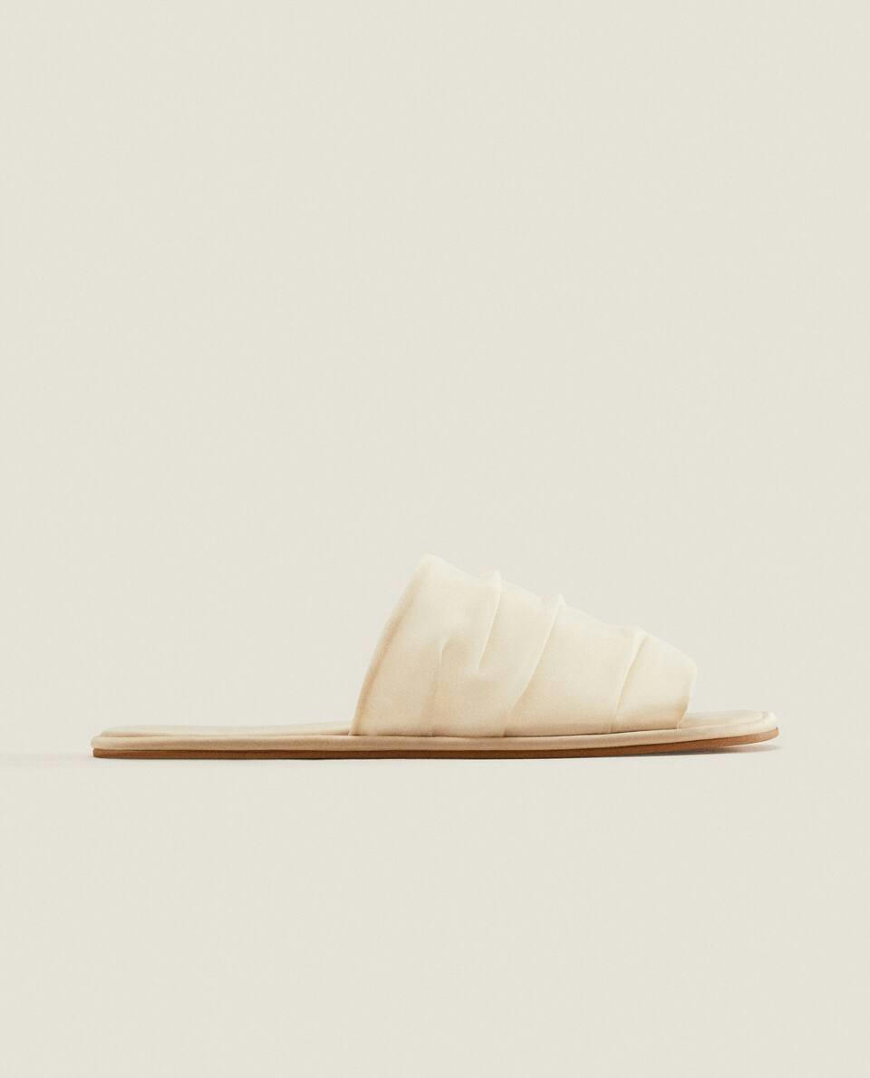 ORGANZA SLIDER SLIPPERS