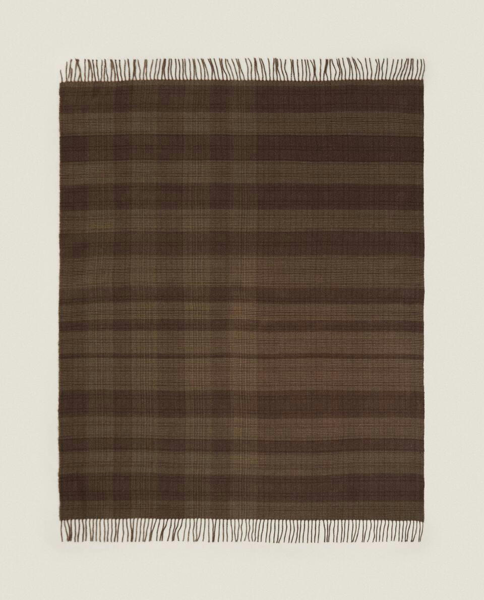 CHECK SOFT-TOUCH BLANKET