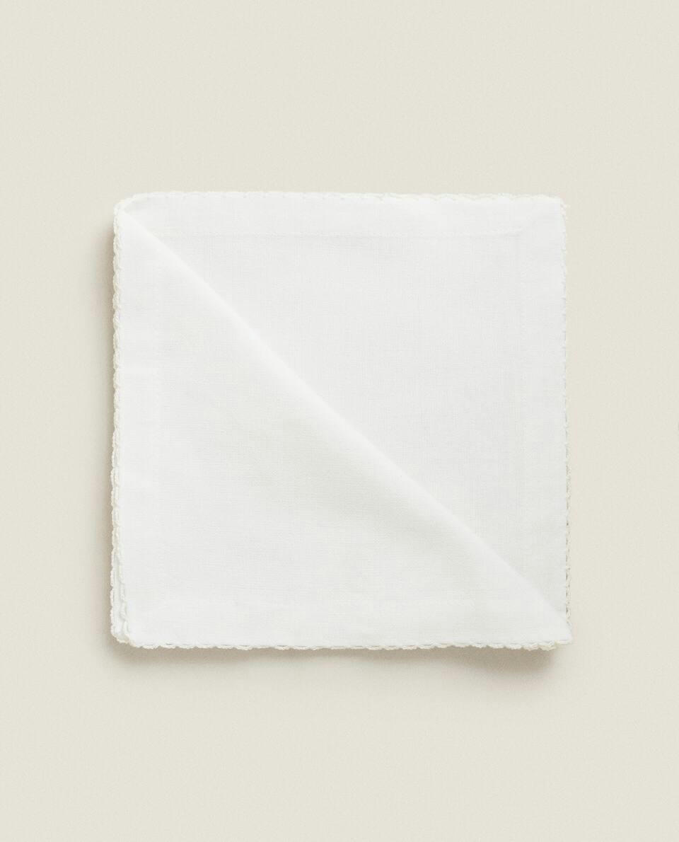 TOPSTITCHED NAPKINS (PACK OF 2)