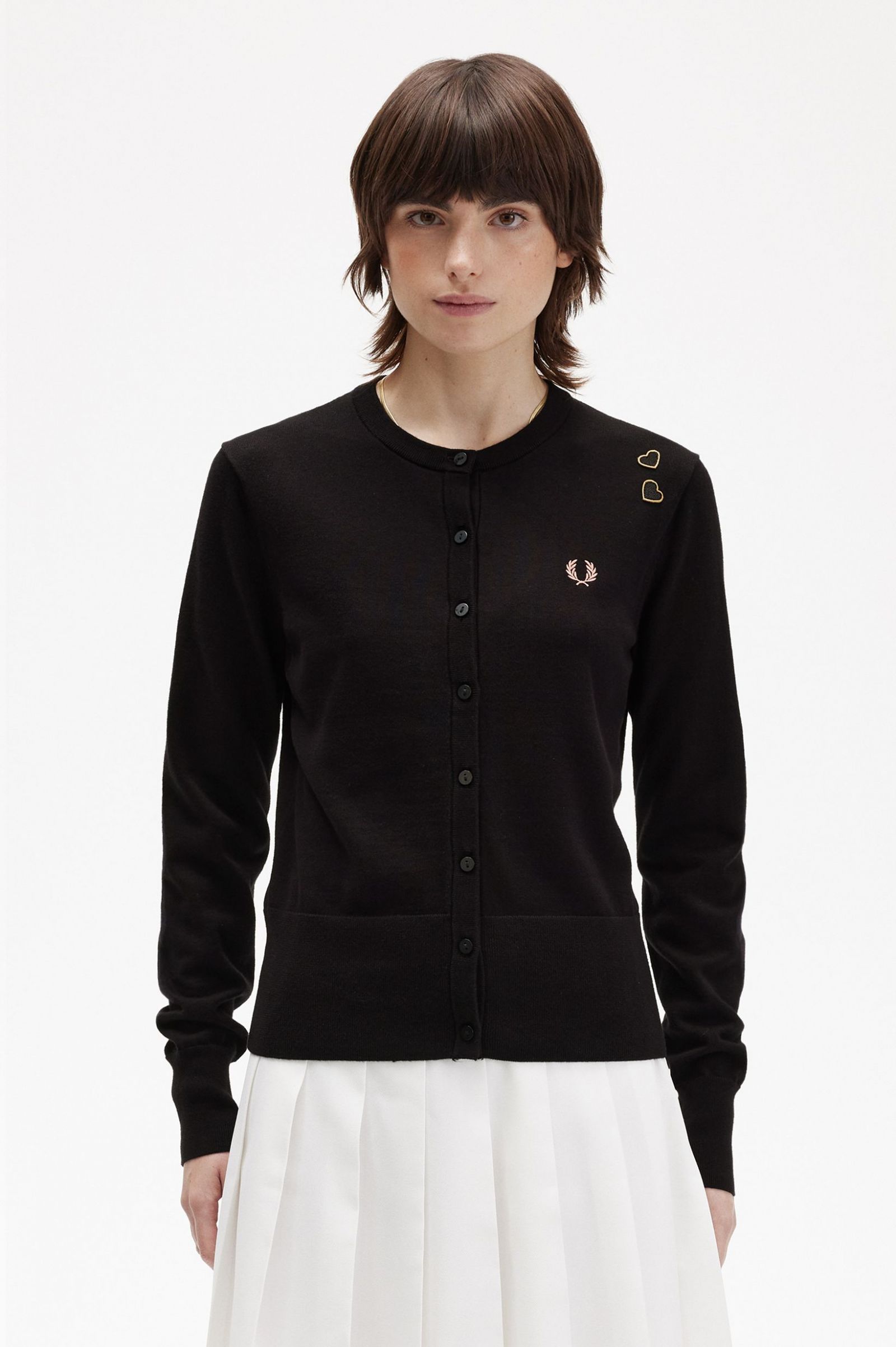 Amy Winehouse FoundationButton-Though Cardigan Black