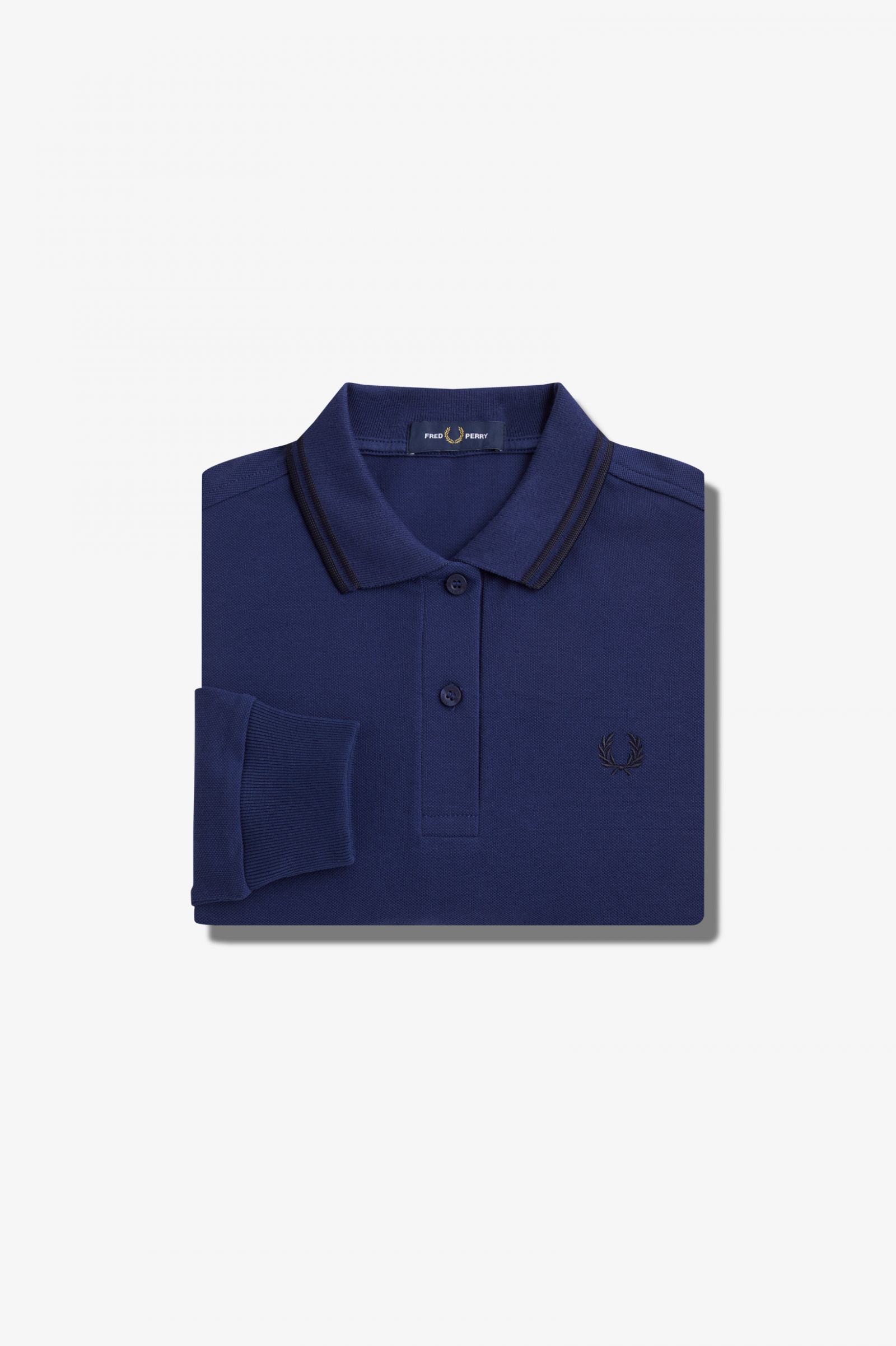 The Fred Perry ShirtG3636 French Navy / Black / Black