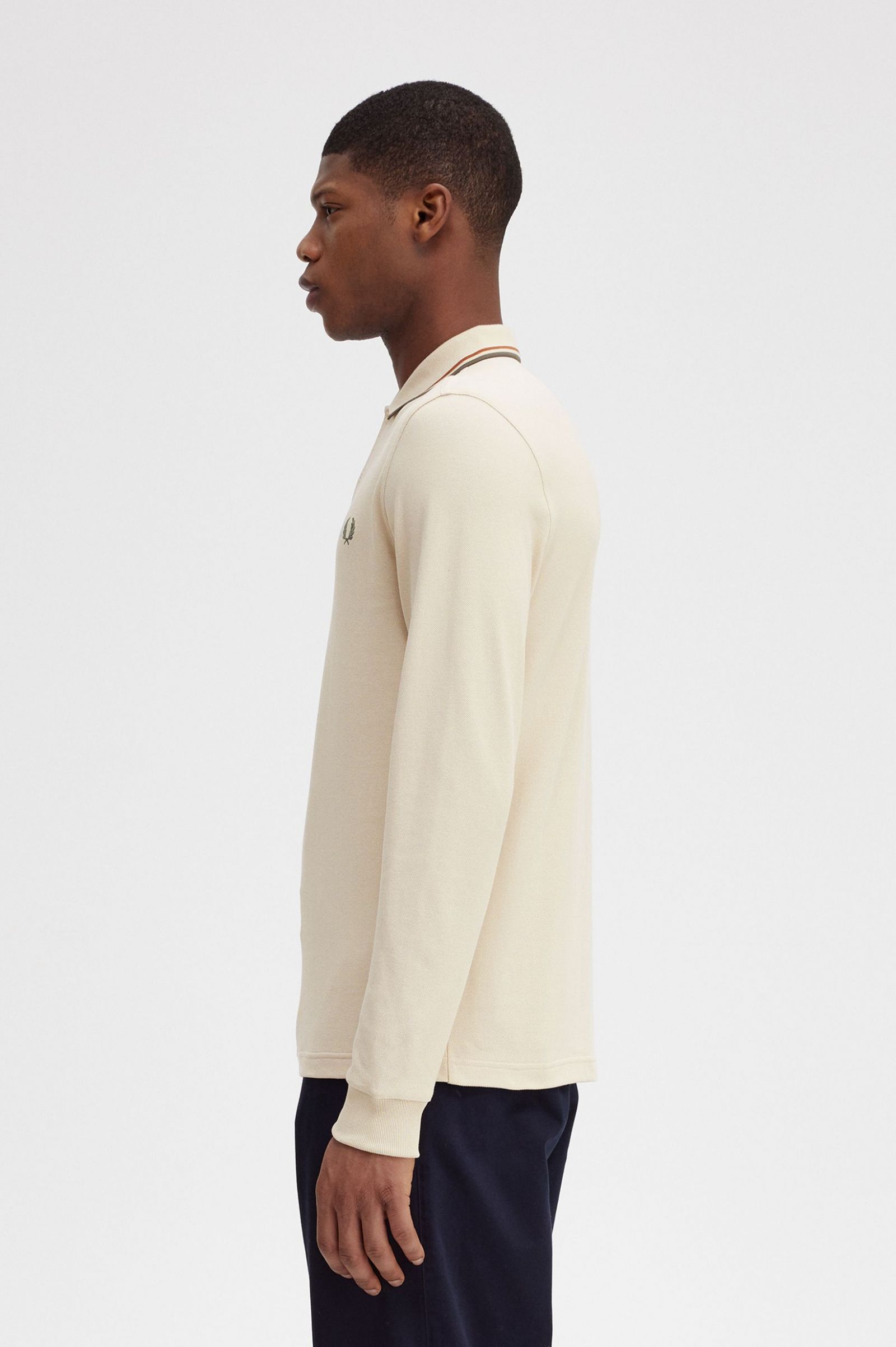 The Fred Perry ShirtM3636 Oatmeal / Nut Flake / Field Green