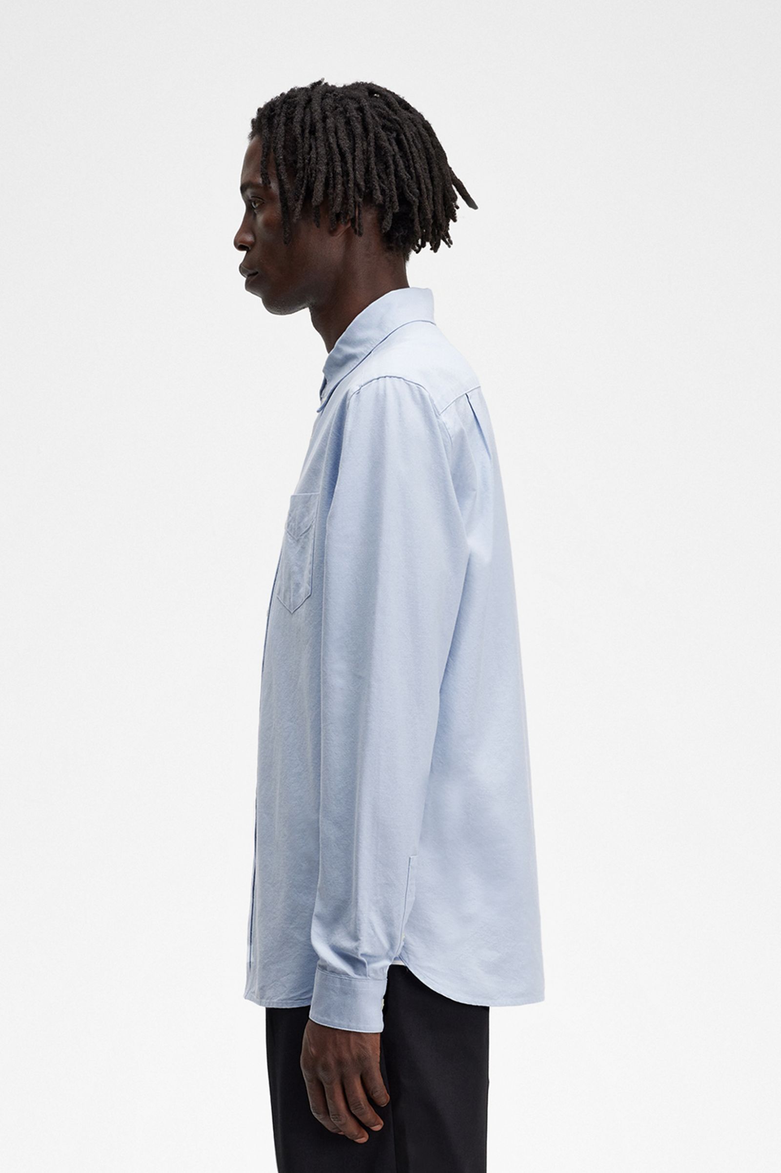 Oxford Shirt Light Smoke