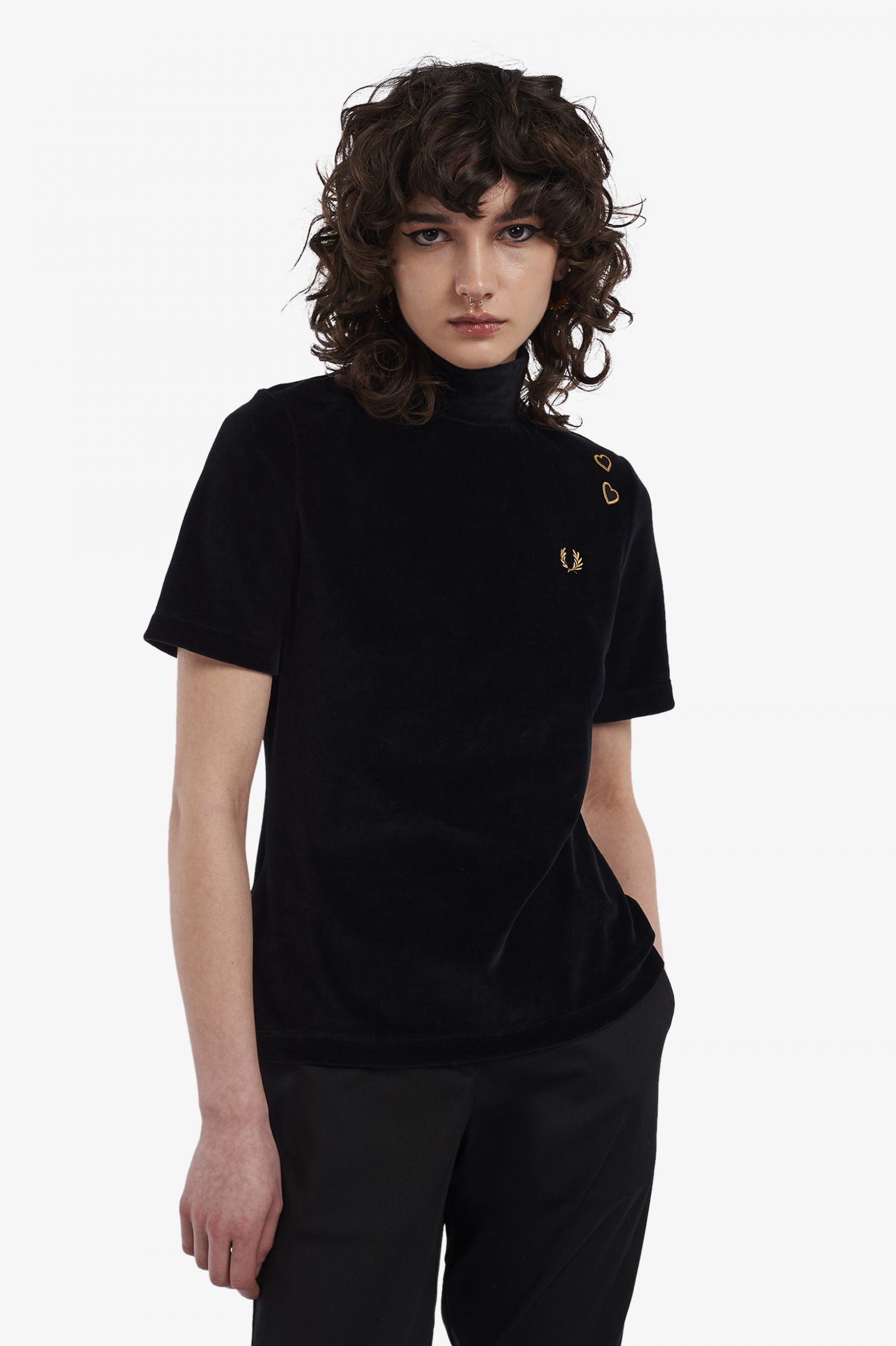 Amy Winehouse FoundationVelour Top 1964 Gold
