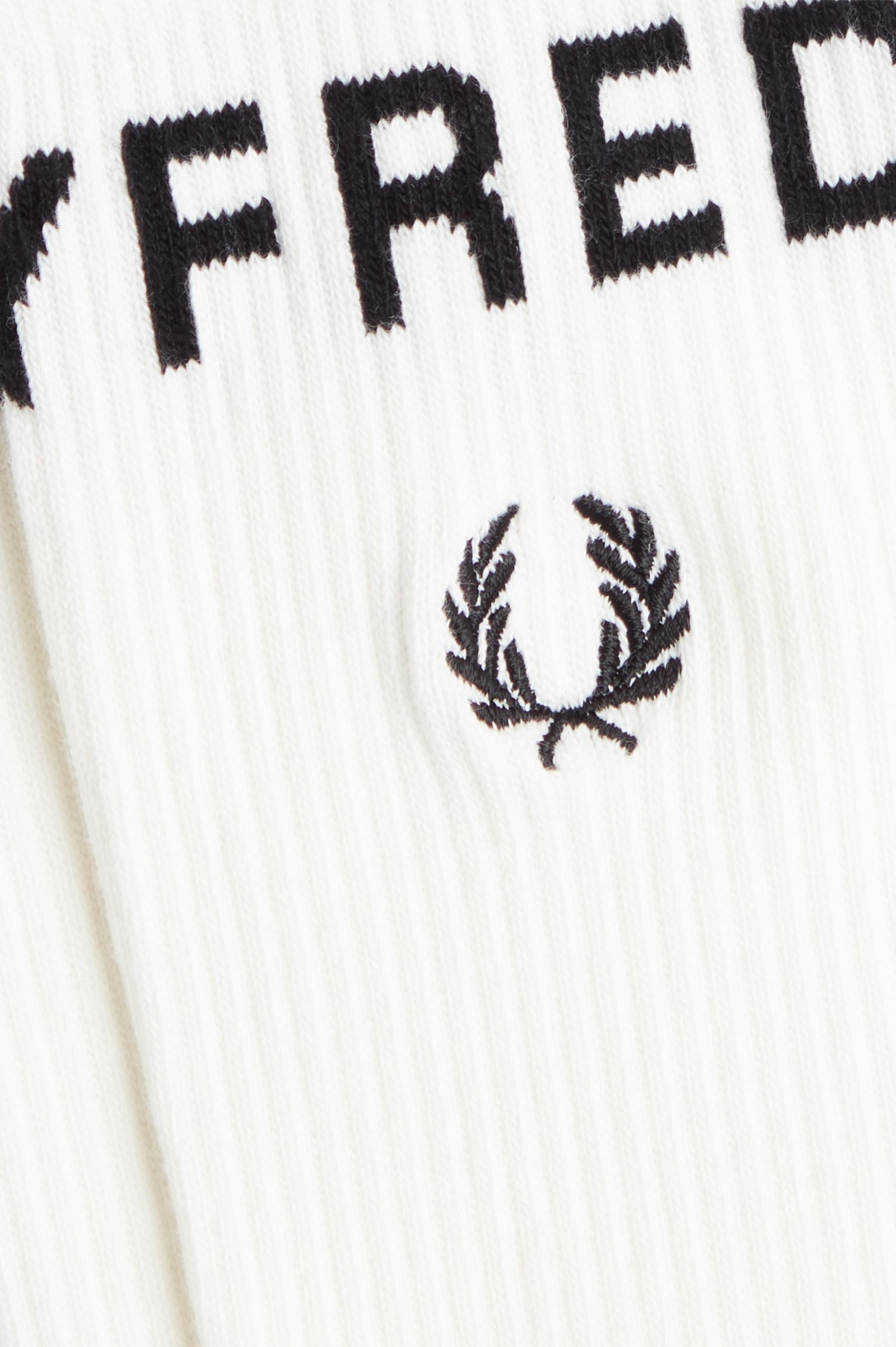 Bold Tipped Socks Snow White