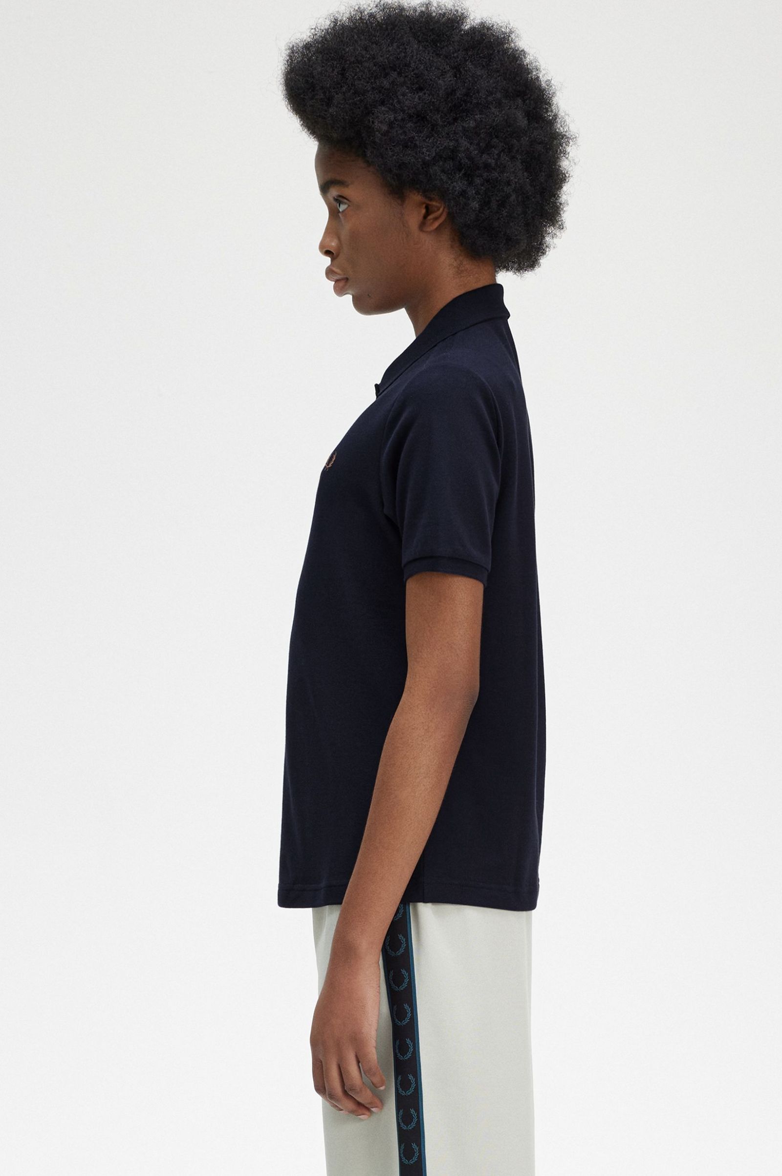 The Fred Perry ShirtG6000 Navy / Shaded Stone