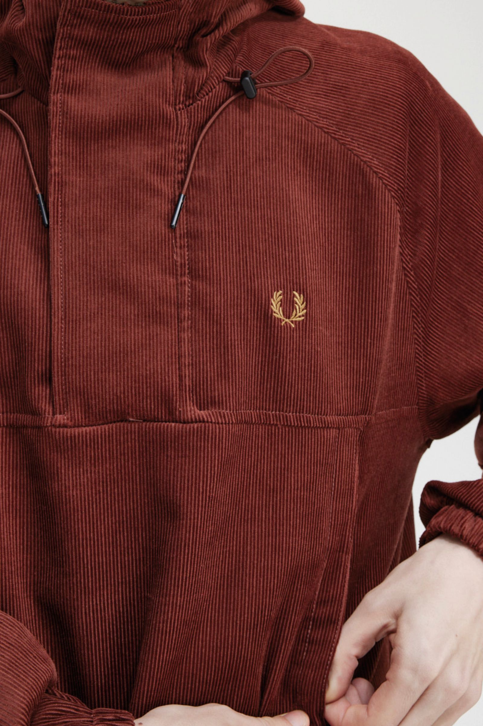 Cord Overhead Jacket Whisky Brown