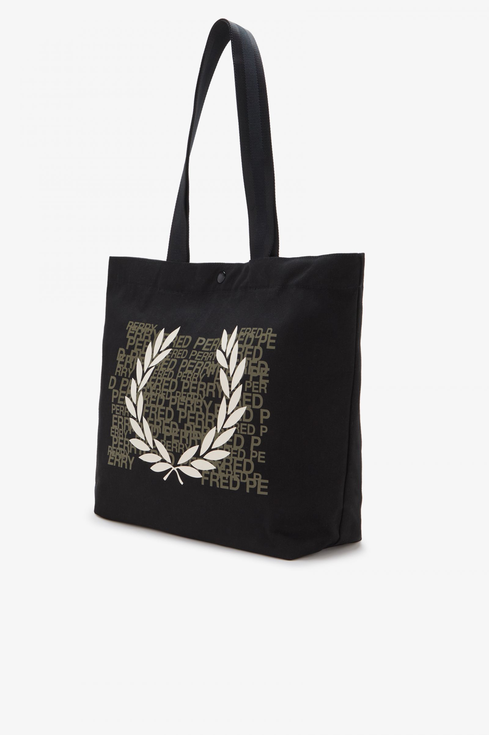 Laurel Wreath Tote Bag Black