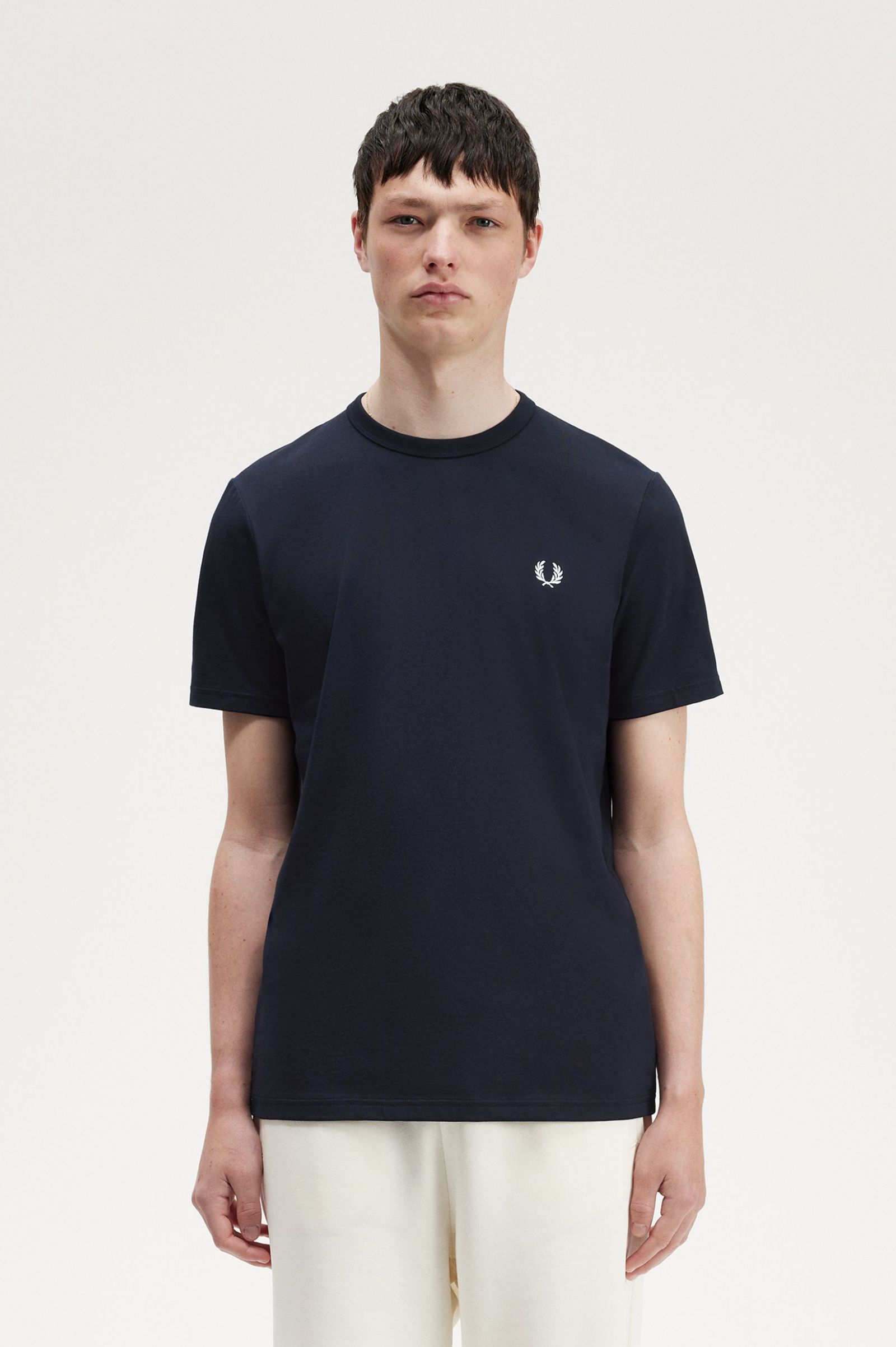 Tape Detail T-Shirt Navy