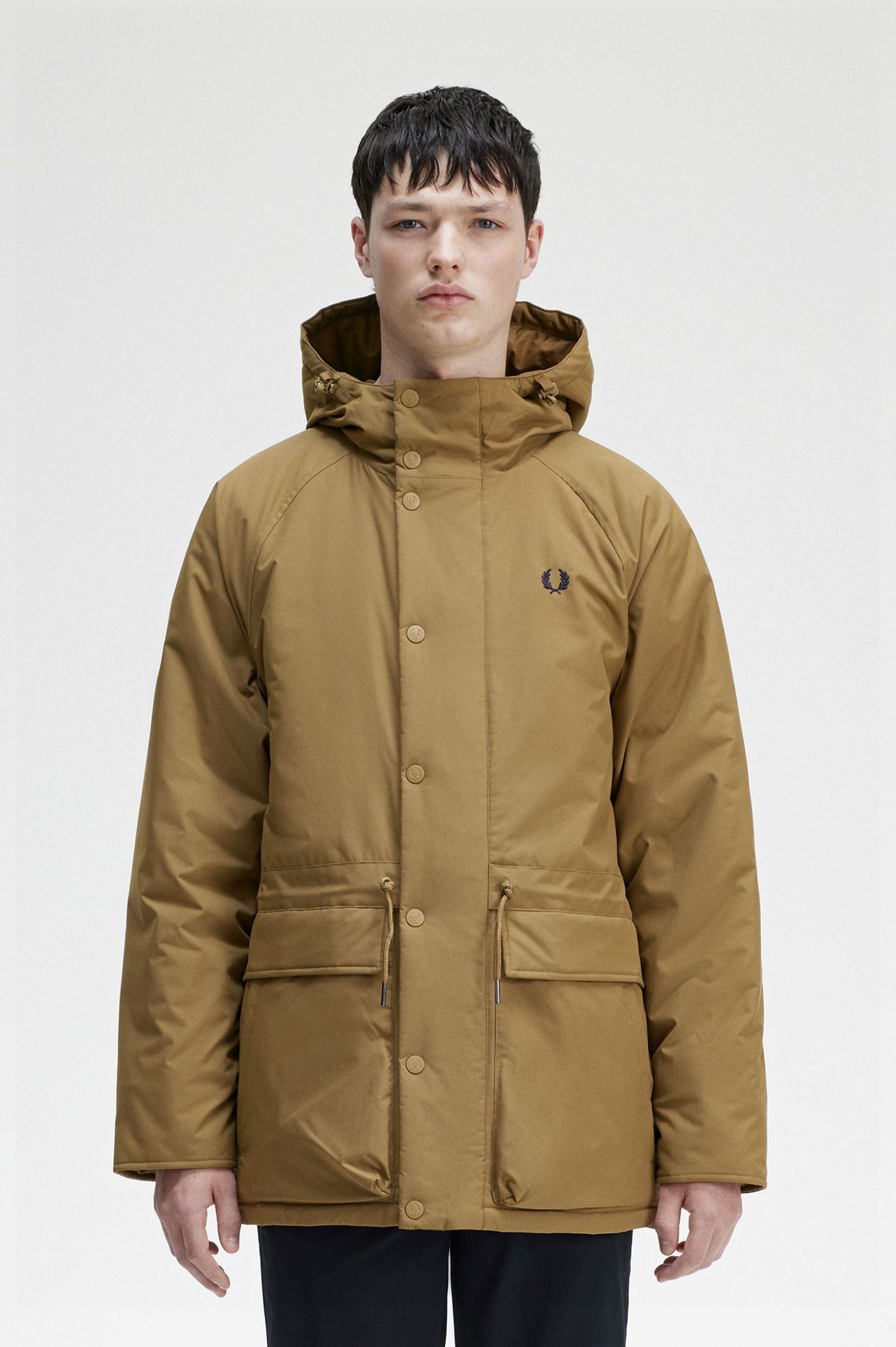 Padded Zip Through Jacket Shaded Stone