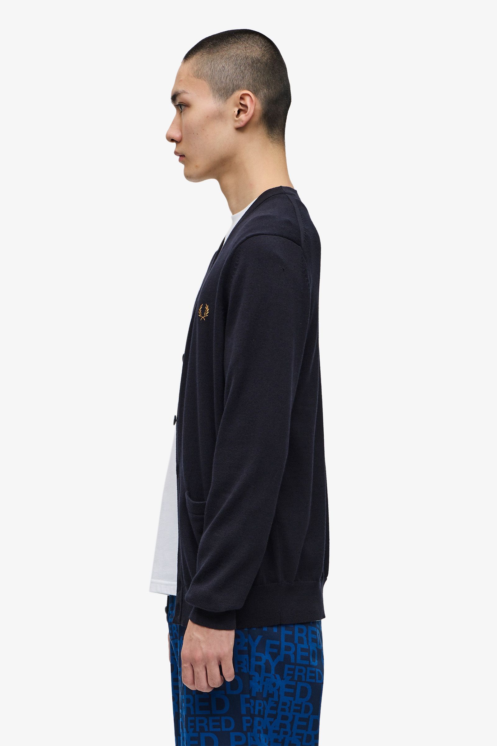 Classic Cardigan Navy