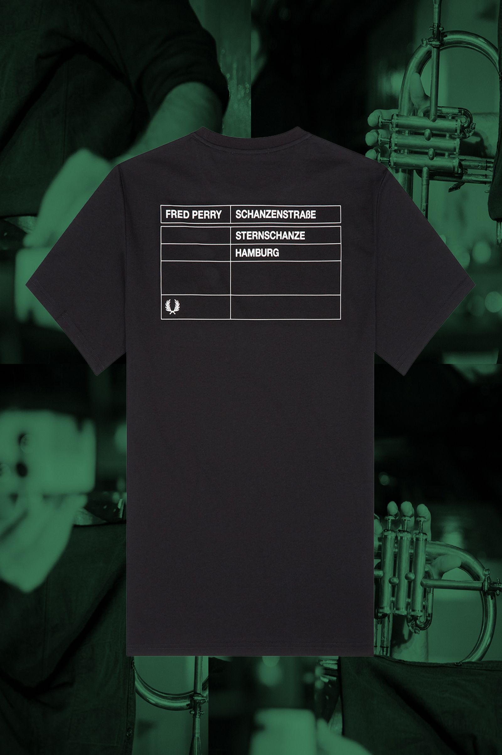Hamburg Ringer T-Shirt Black