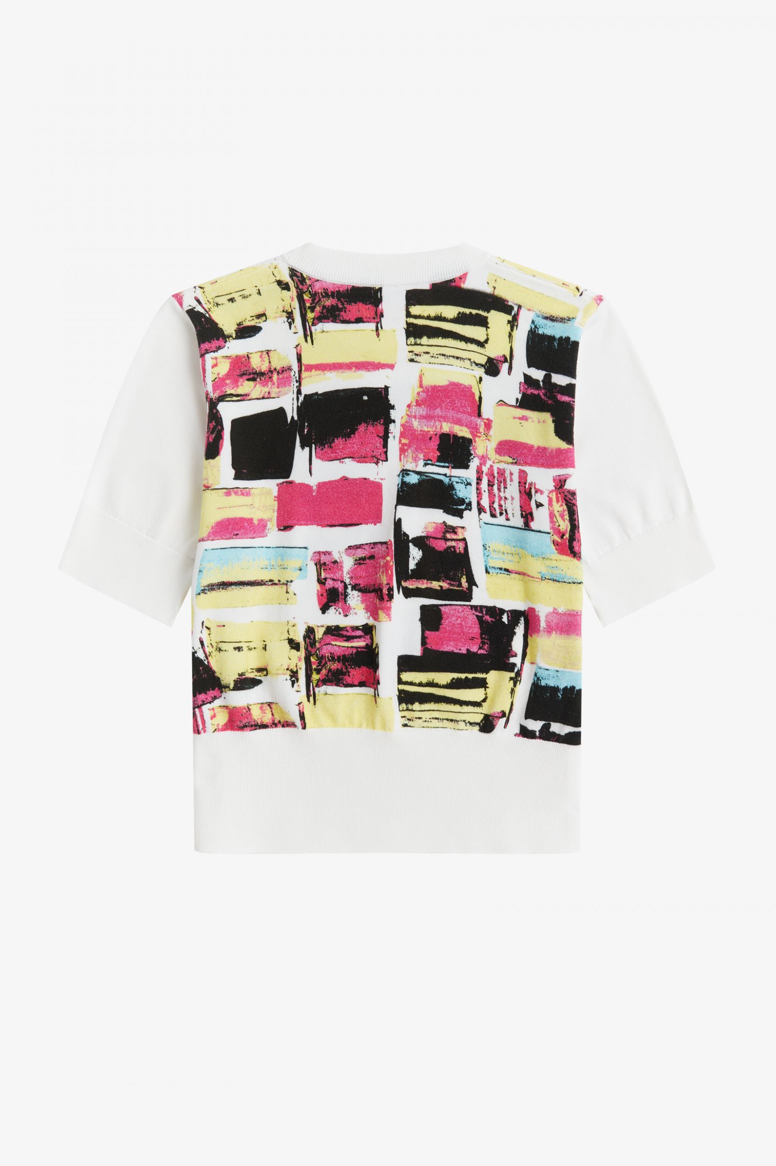 Amy Winehouse FoundationPrinted Short Sleeve Jumper Starlight