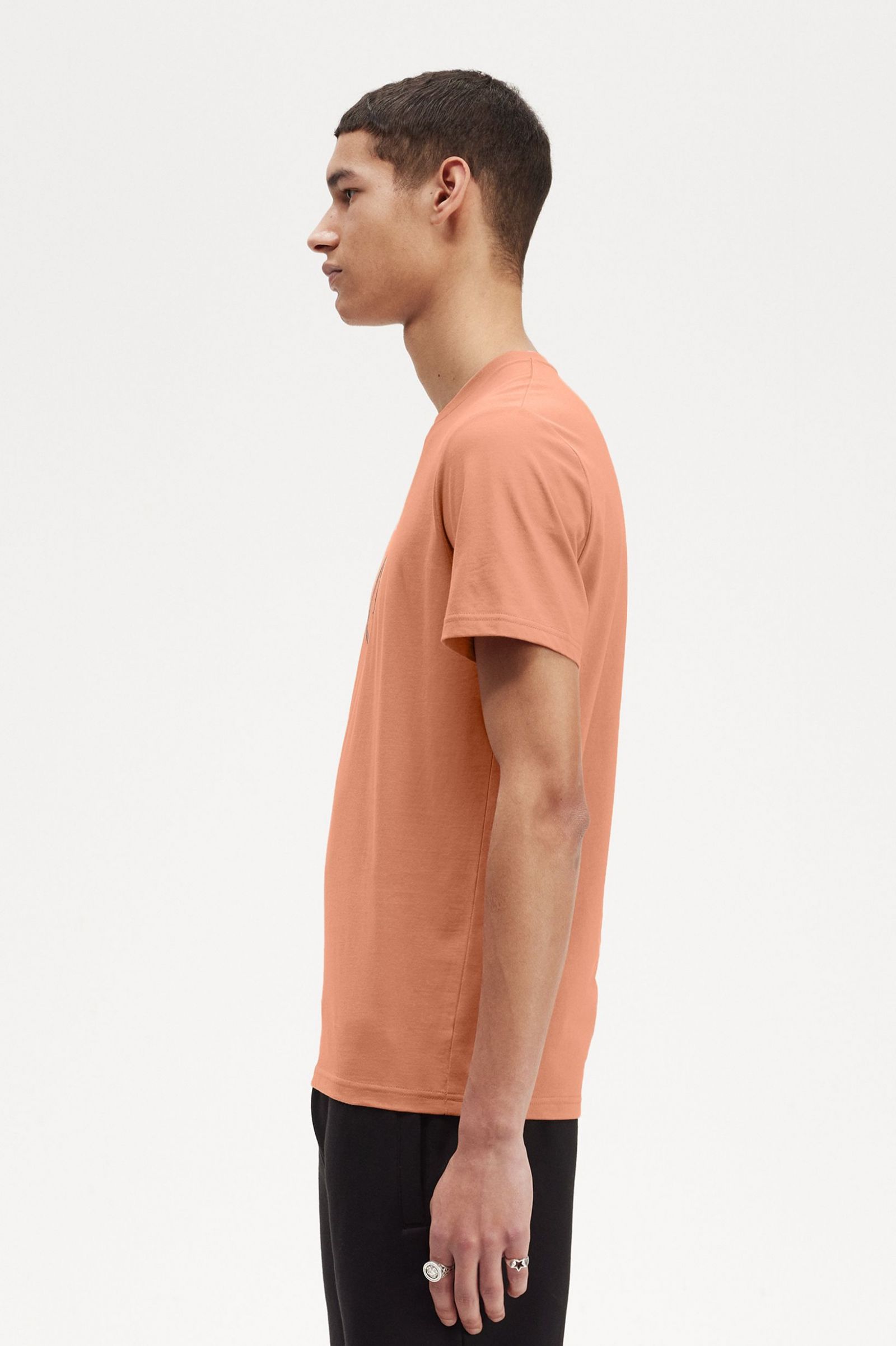 Circle Branding T-Shirt Light Rust