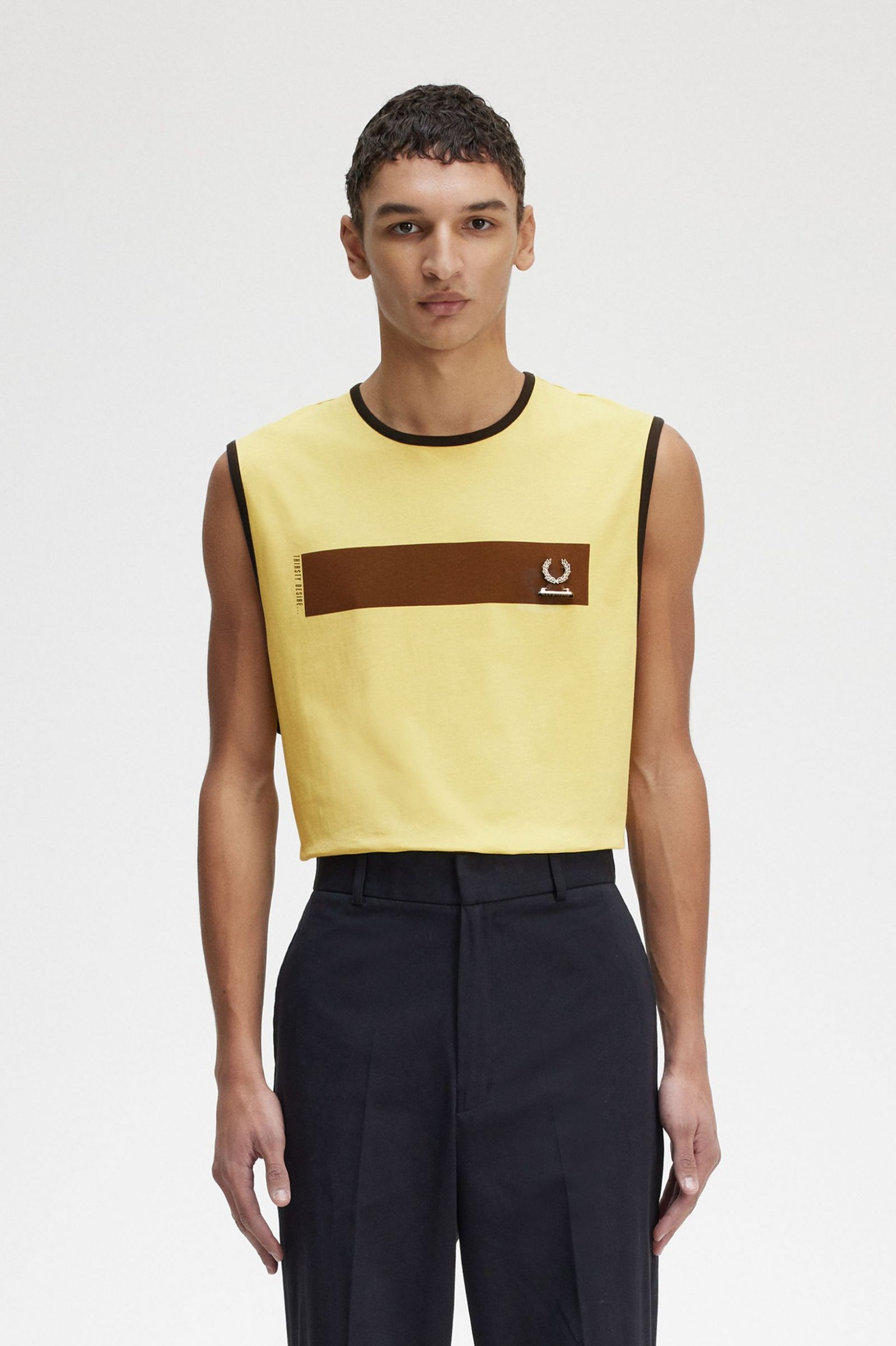Raf SimonsPrinted Vest Dirty Lime