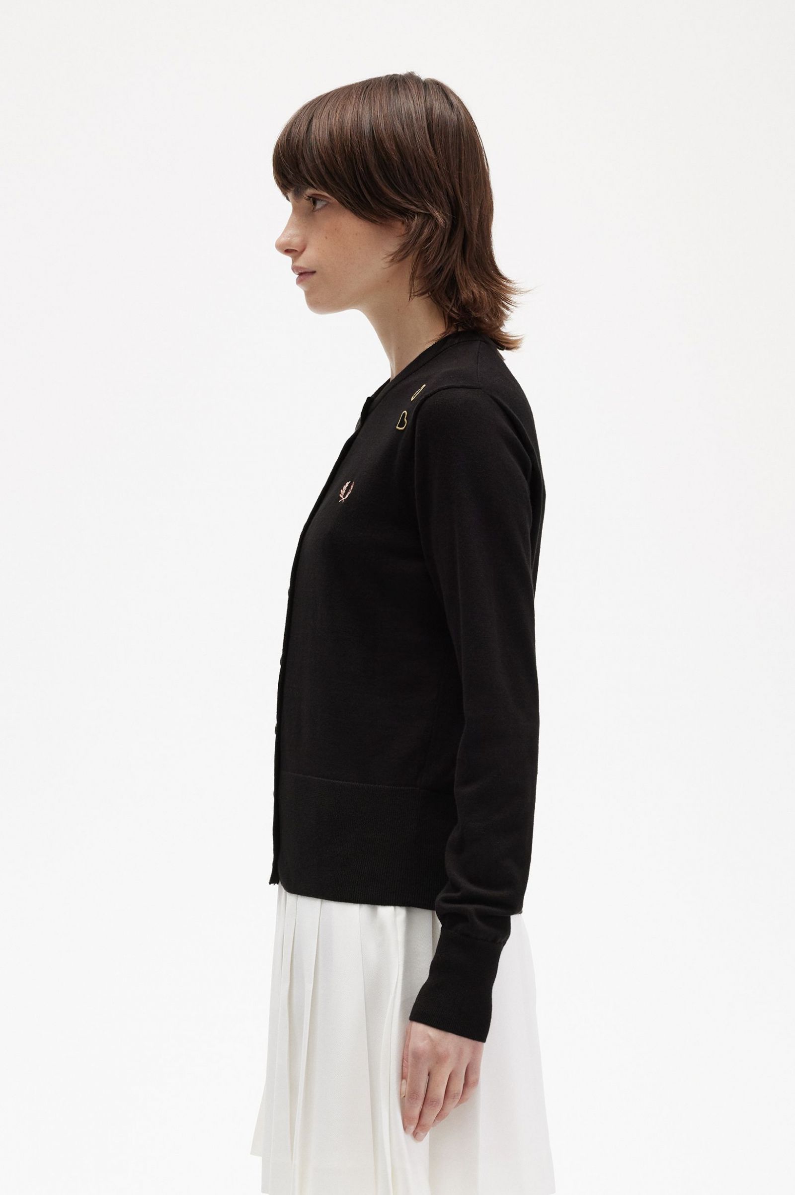 Amy Winehouse FoundationButton-Though Cardigan Black
