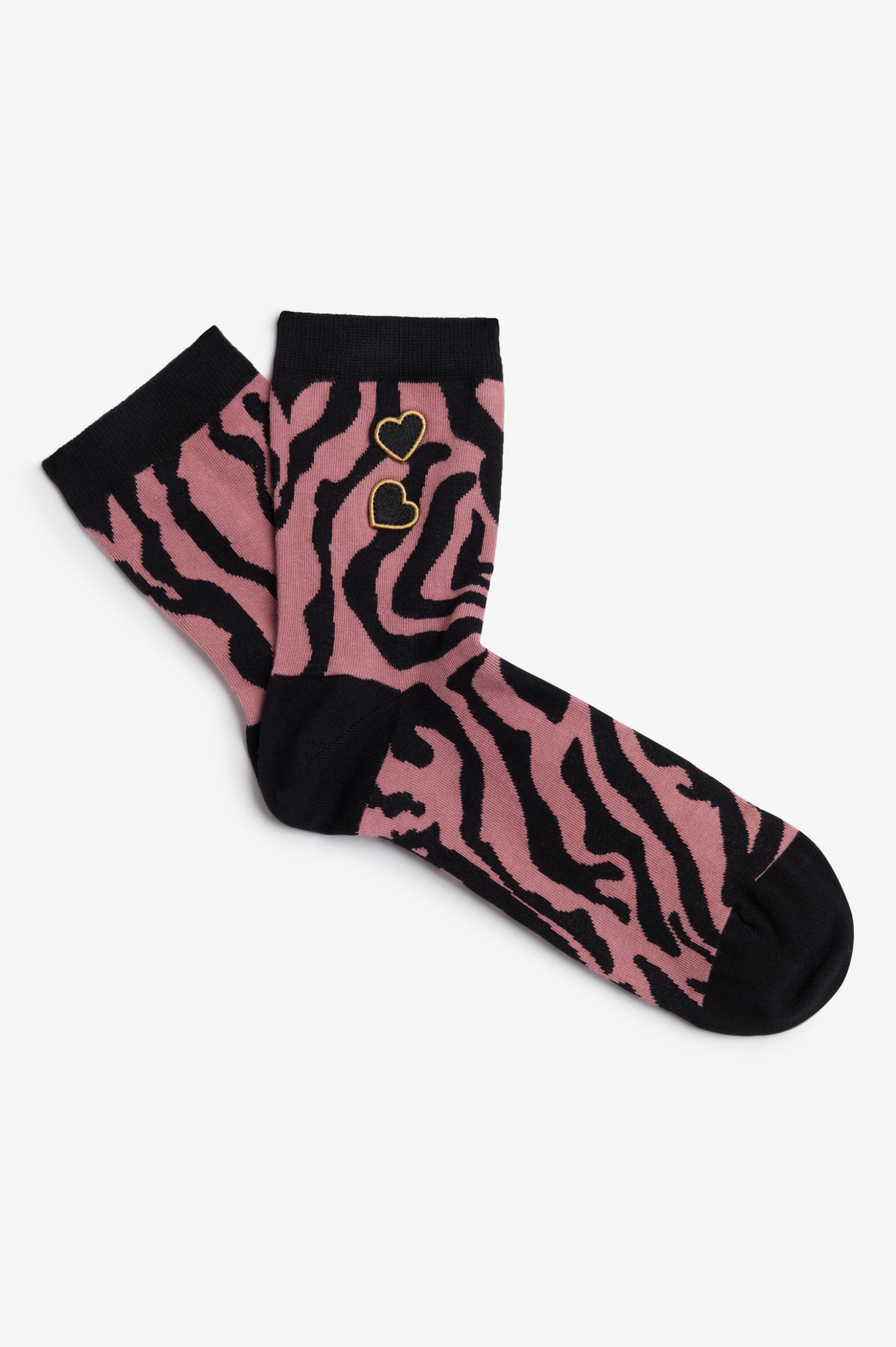 Amy Winehouse FoundationAmy Print Socks Dusty Rose Pink