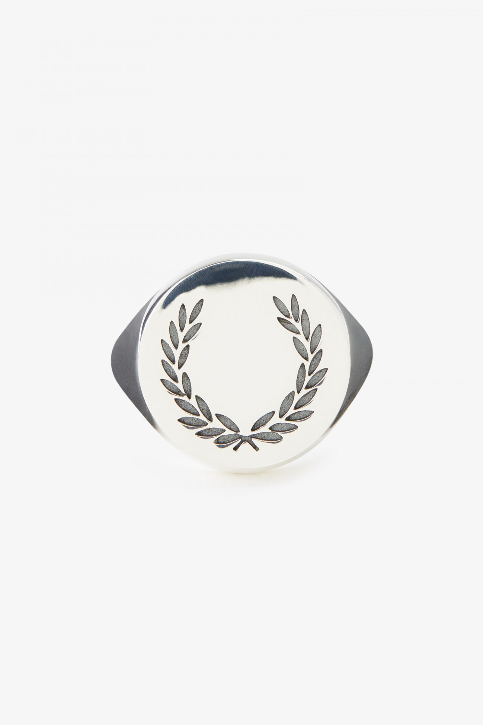 Laurel Wreath Ring Metallic Silver