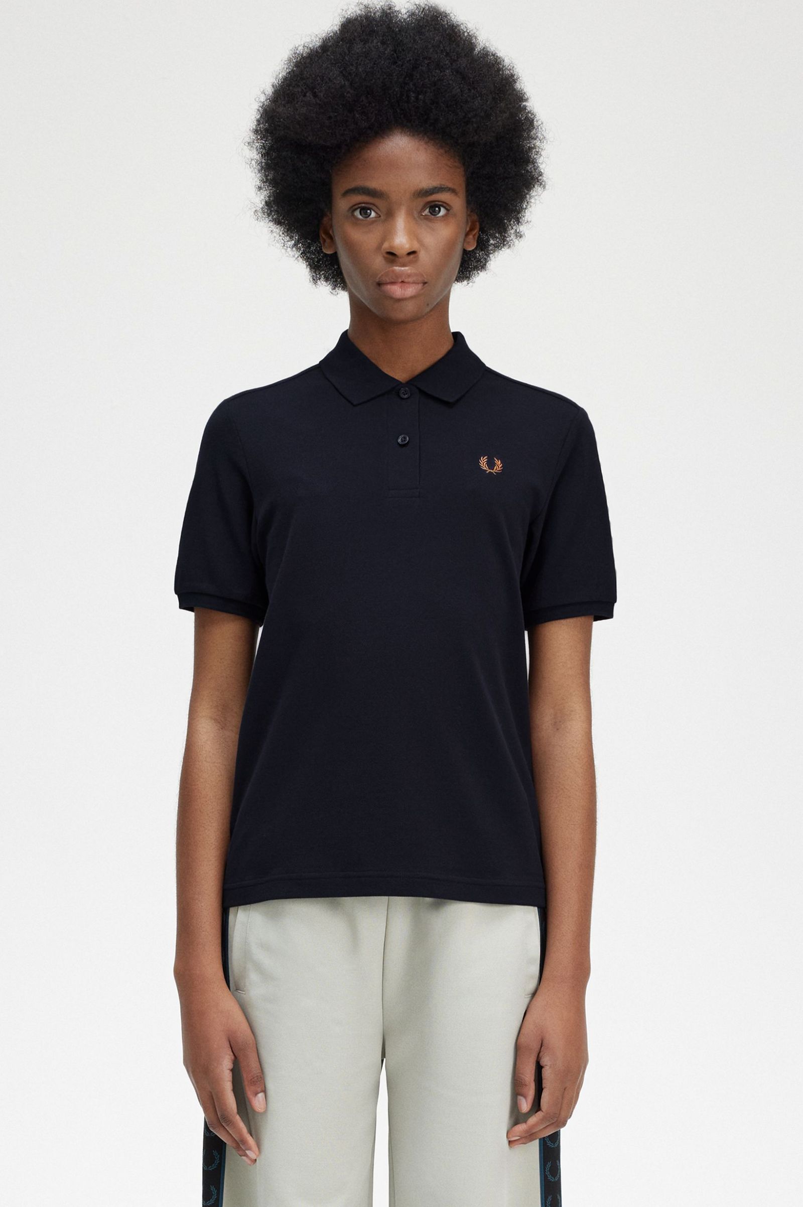The Fred Perry ShirtG6000 Navy / Shaded Stone
