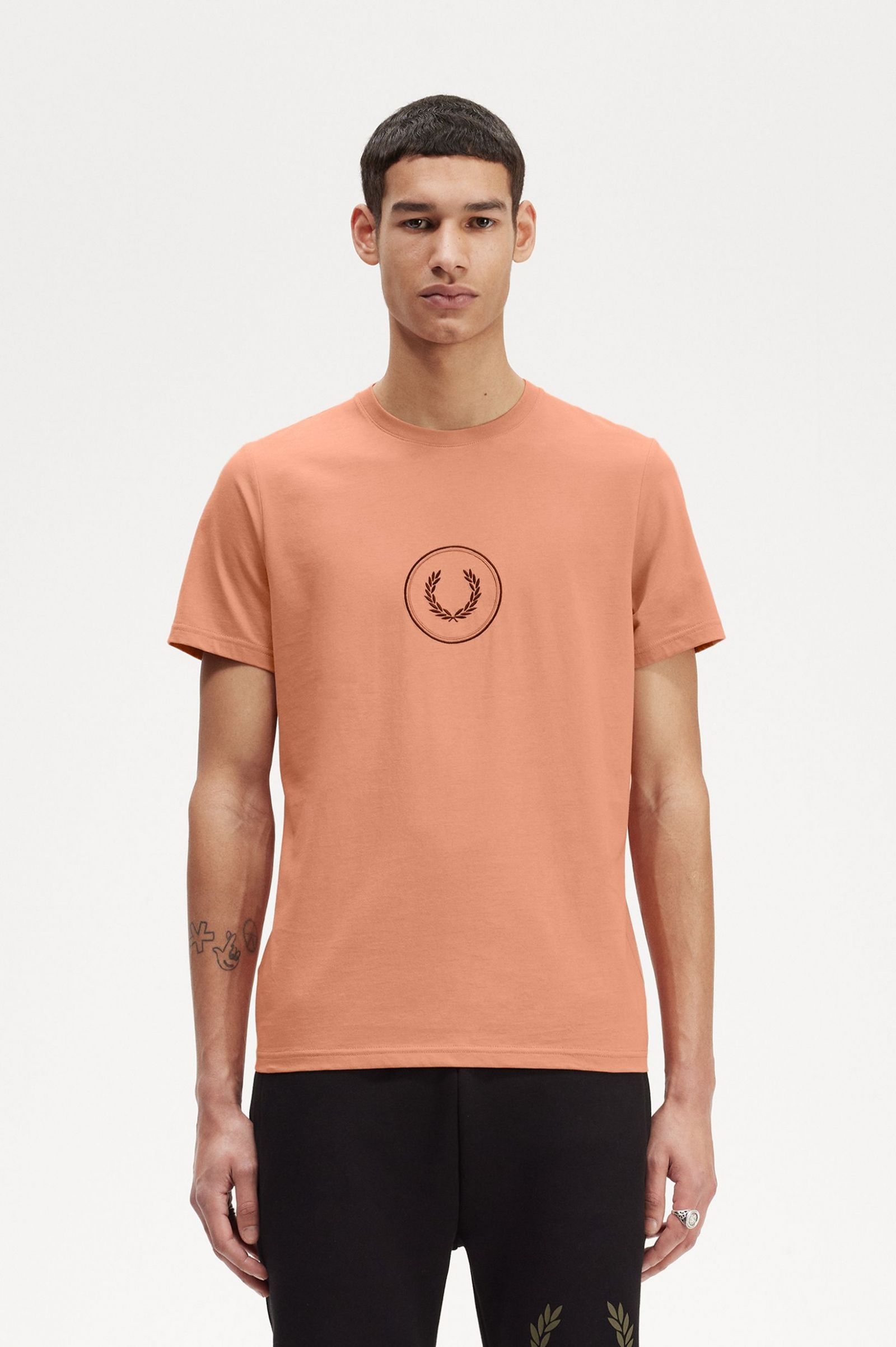 Circle Branding T-Shirt Light Rust