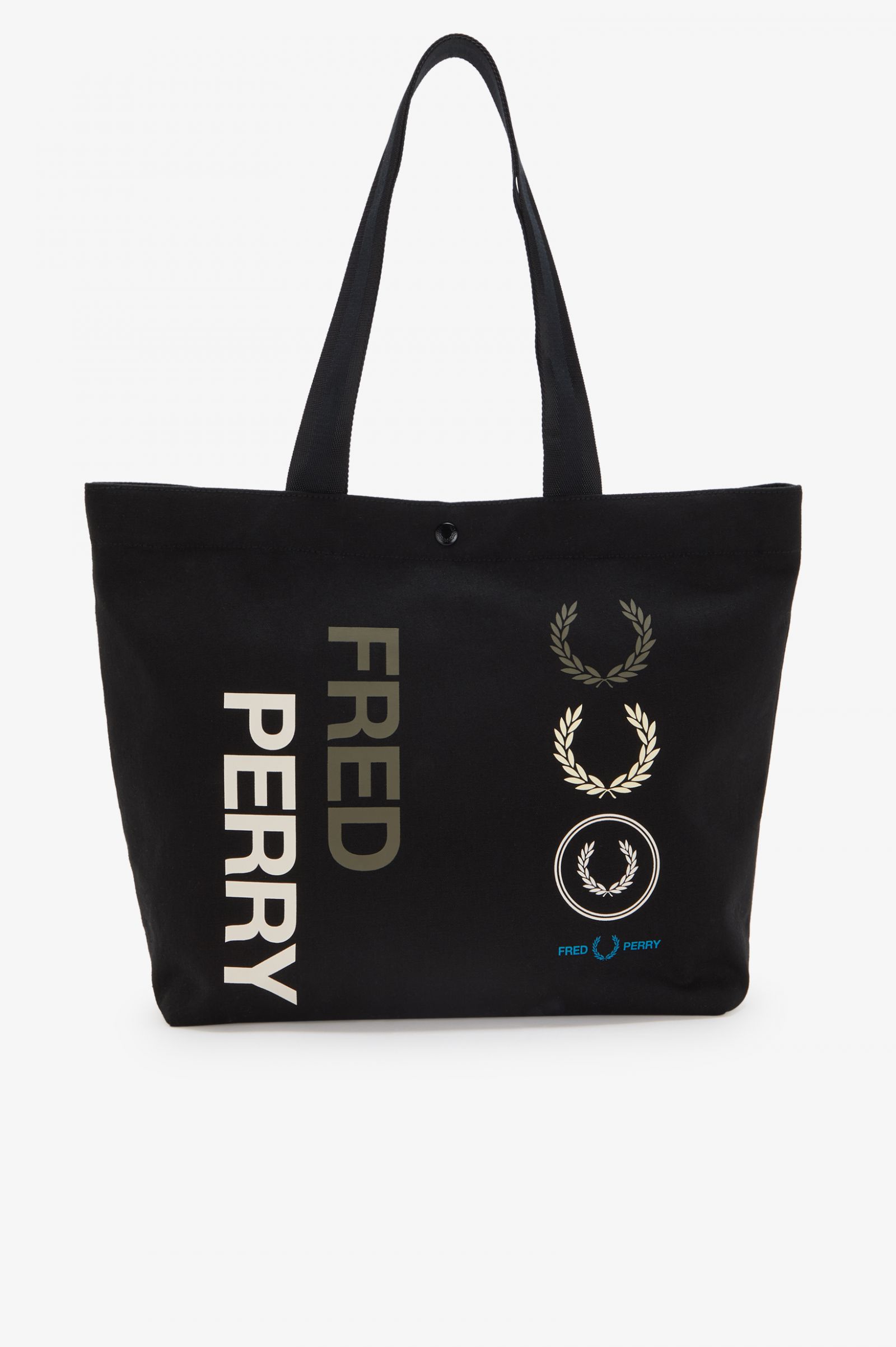 Laurel Wreath Tote Bag Black