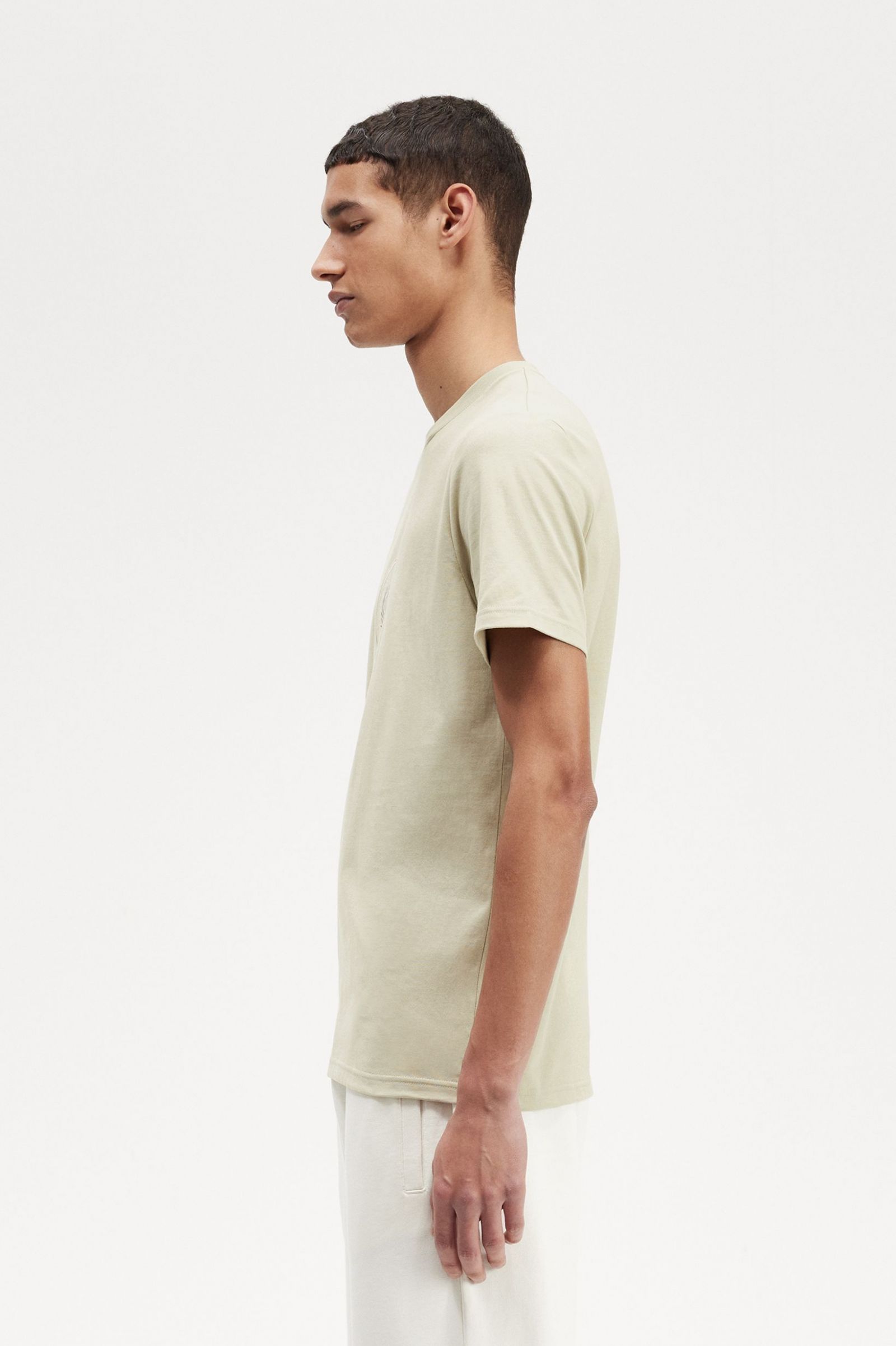 Circle Branding T-Shirt Light Oyster