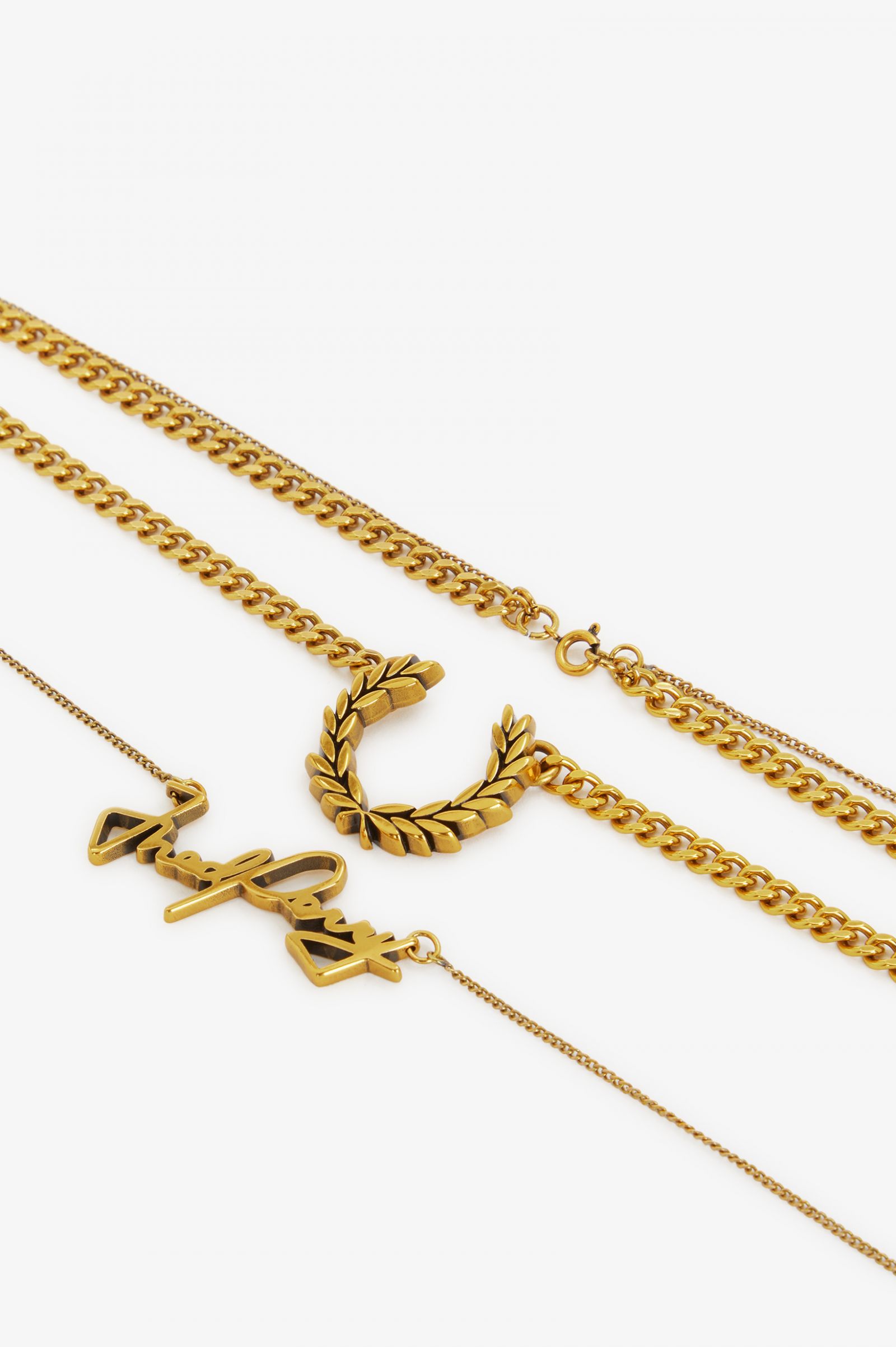 Fred Perry Necklace Gold